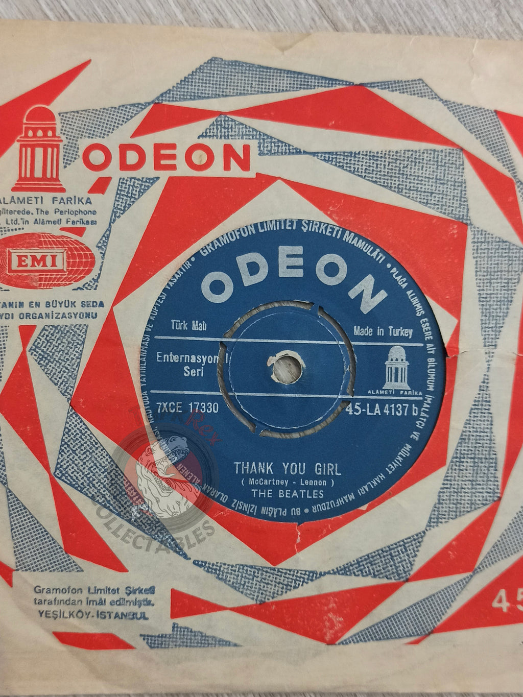 The Beatles – From Me To You 7" Turkish Pressing Vinyl Turkey Edition