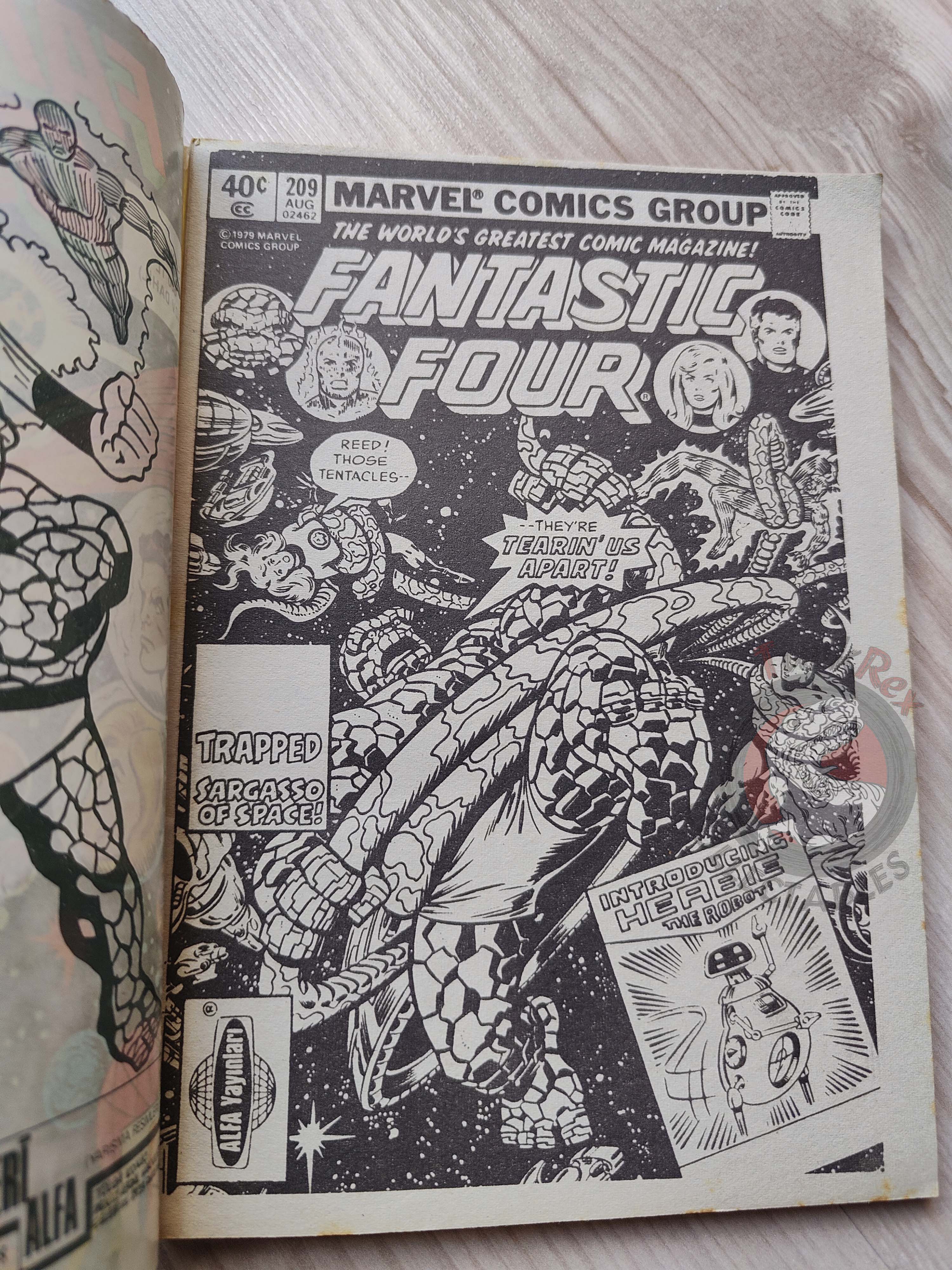 Fantastic Four #7 1988 Turkish Comic Turkey #209 #210 #211 #212