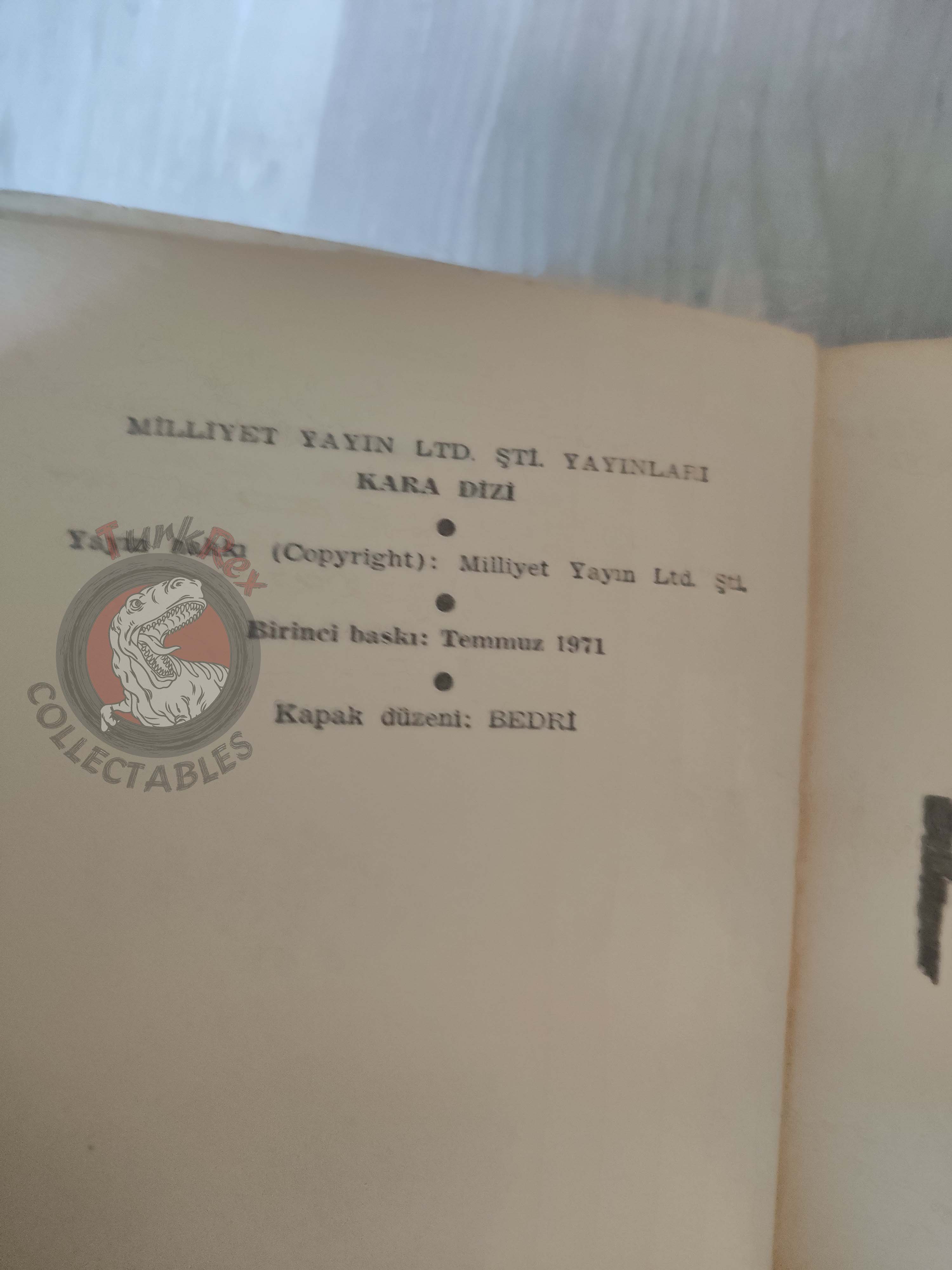 Mary Shelley – Frankenstein 1971 1st Turkish Book Turkey