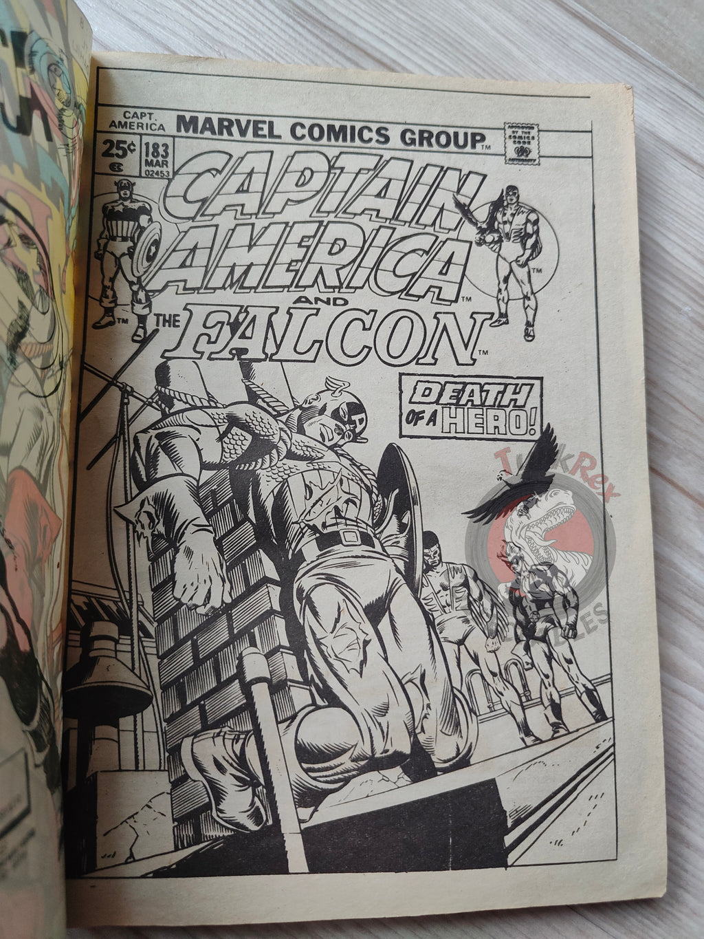 Captain America – Issue #8 1988 Turkish Comic Turkey #183 #184 #185 #186