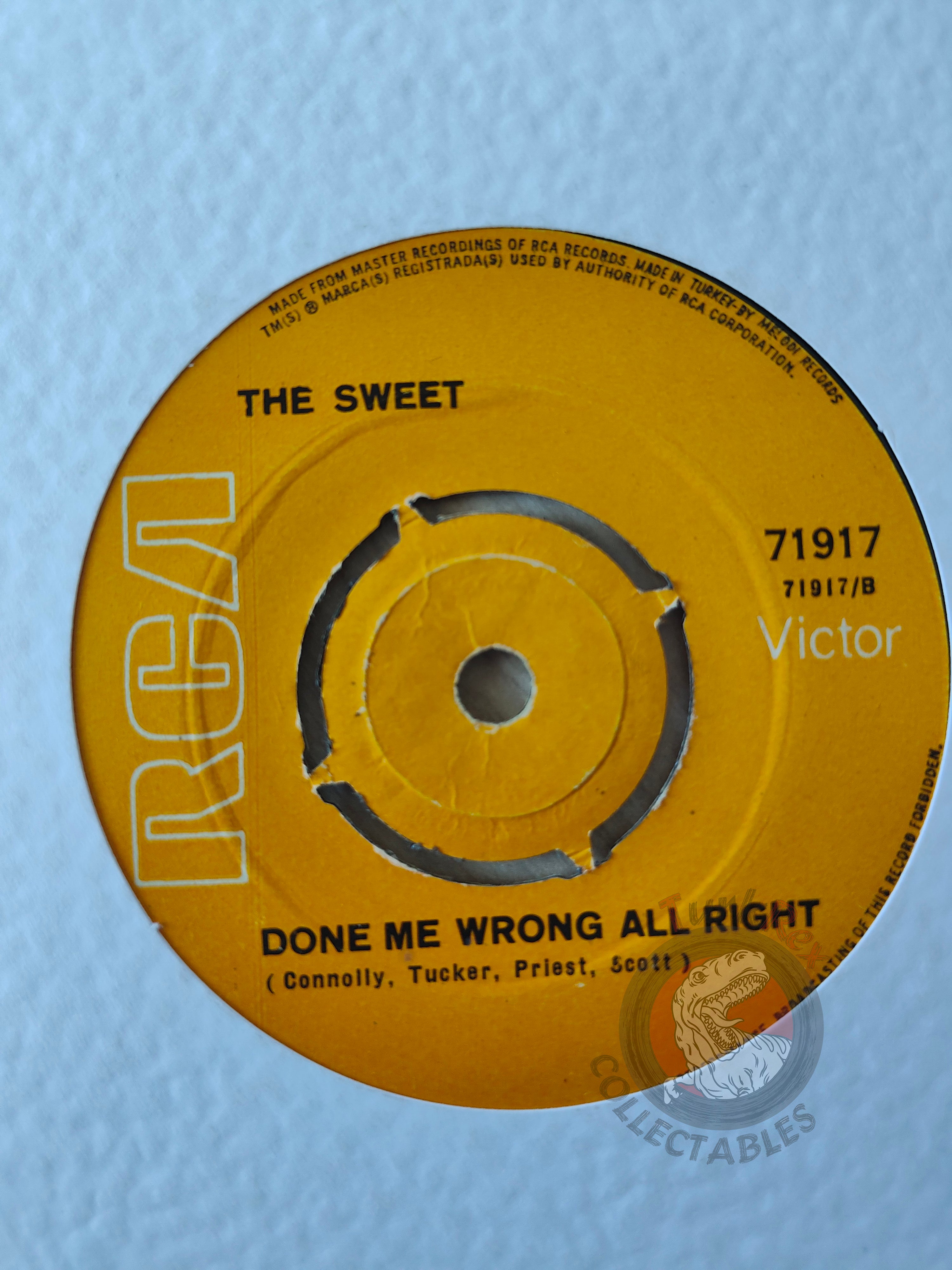 The Sweet – Co-Co 7" Turkish Pressing Vinyl Turkey Edition 2