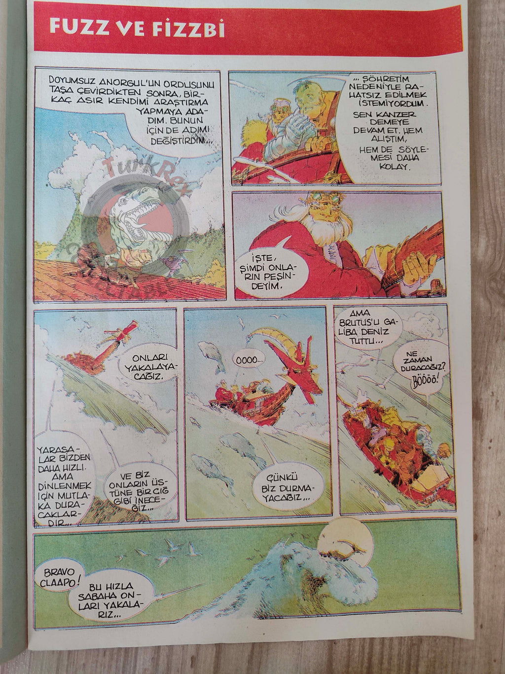 Fuzz et Fizzbi #4 1990s Turkish Comic Turkey Newspaper Giveaway