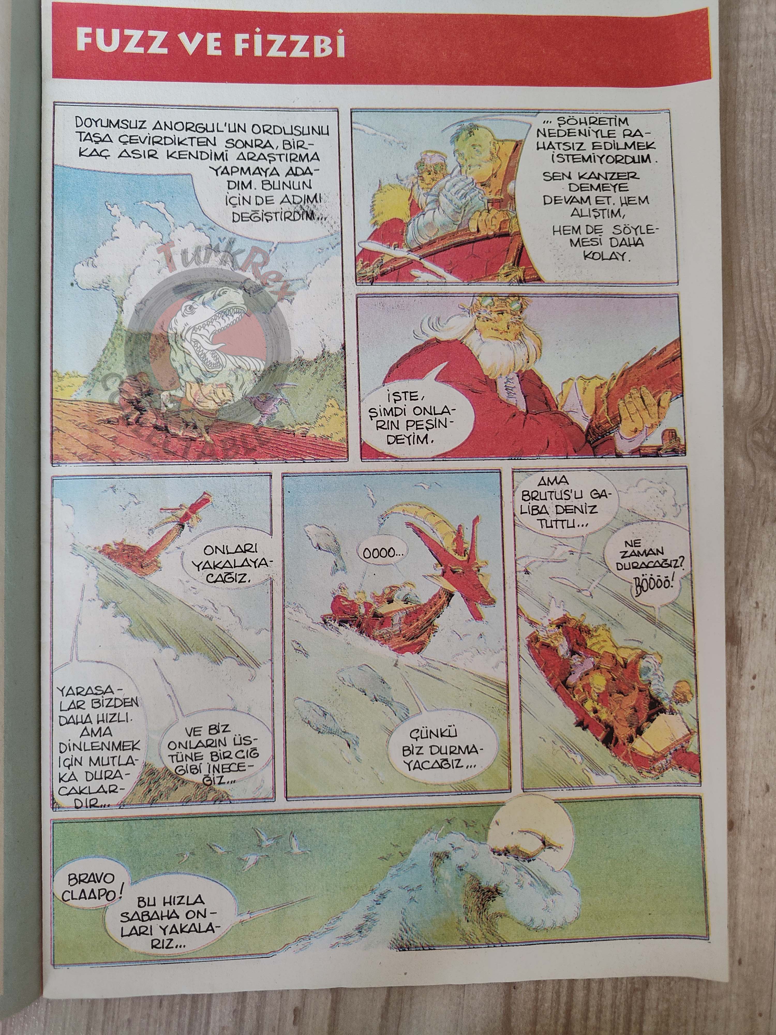 Fuzz et Fizzbi #4 1990s Turkish Comic Turkey Newspaper Giveaway