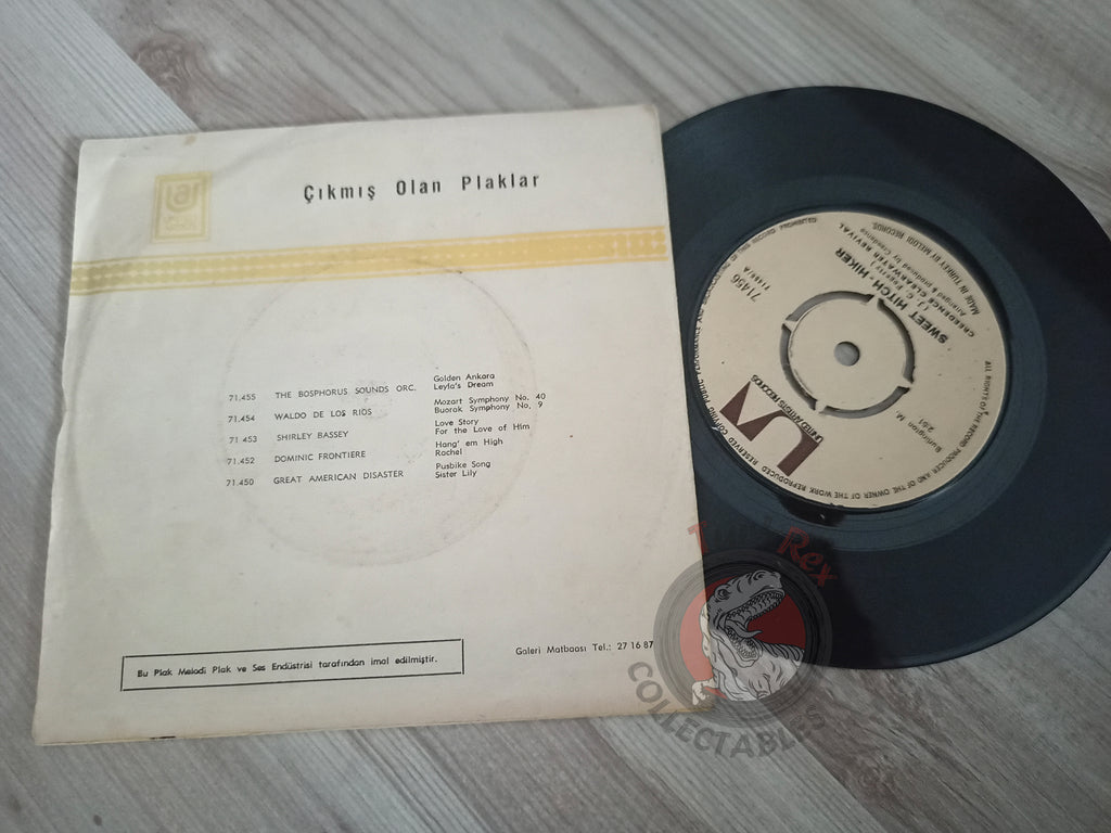 Creedence Clearwater Revival – Sweet Hitch-Hiker 7" Turkish Pressing Vinyl Turkey Edition