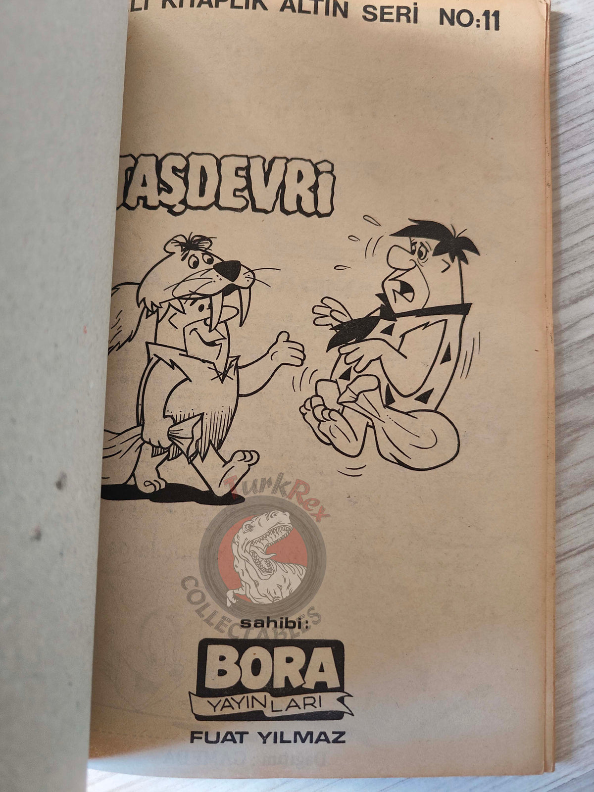The Flintstones –  Altın Seri #11 80s Turkish Comic Turkey