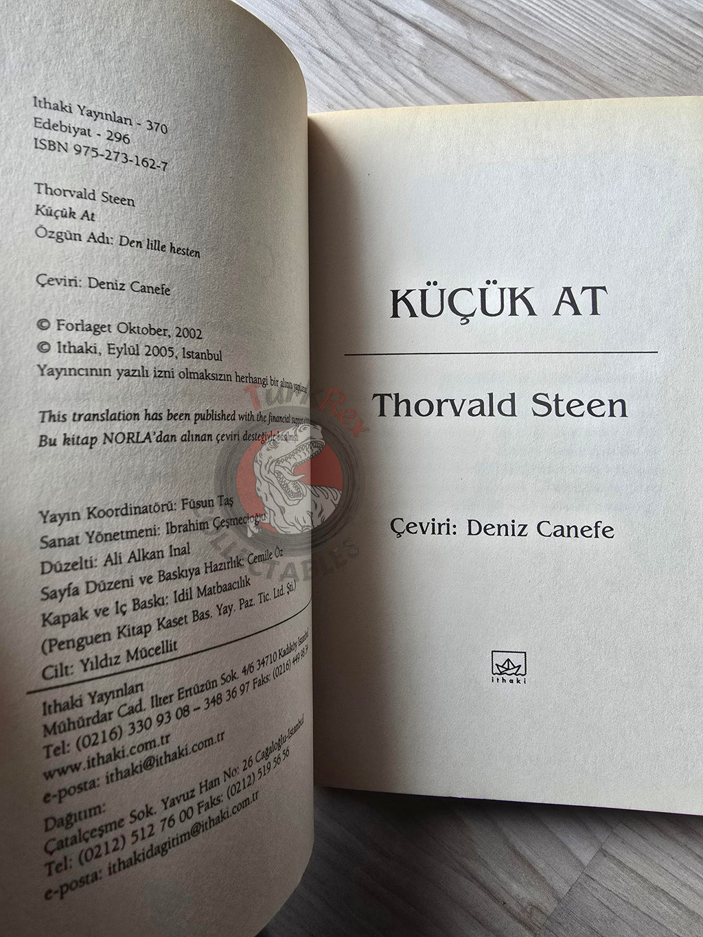 Thorvald Steen – The Little Horse 2005 1st Turkish Book Turkey