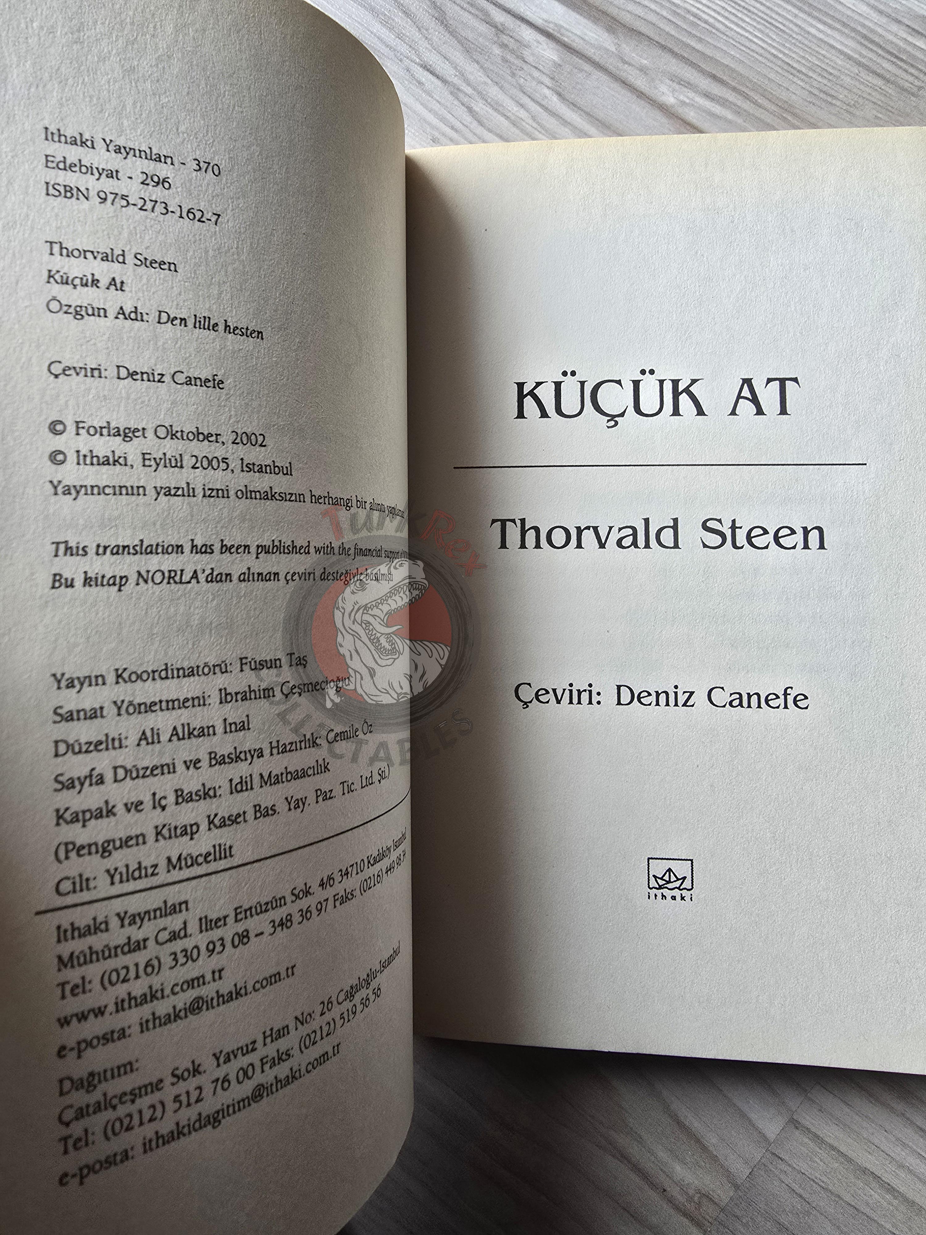 Thorvald Steen – The Little Horse 2005 1st Turkish Book Turkey