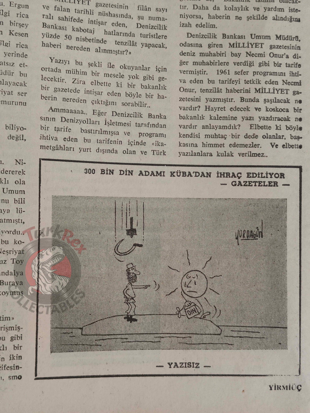 Düşünen Adam 1961 Project Mercury Astronauts Turkish Magazine Turkey Space Moon Alan Shepard