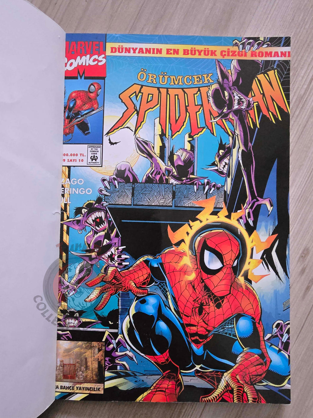 Spider-Man #4 1999 Turkish Comic Turkey Sensational #21 #22 #23