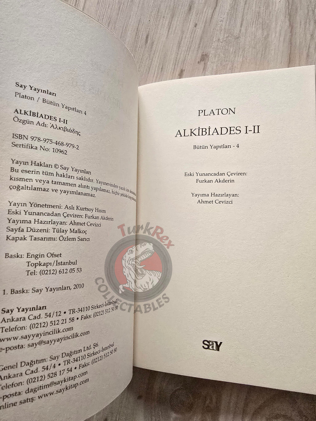Plato – Alcibiades I & II 2010 Turkish Book Turkey