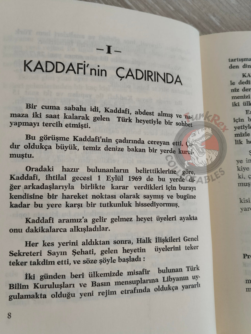 Muammer Kaddafi Libya Propaganda 1978 Turkish Book Turkey Gaddafi Interviews
