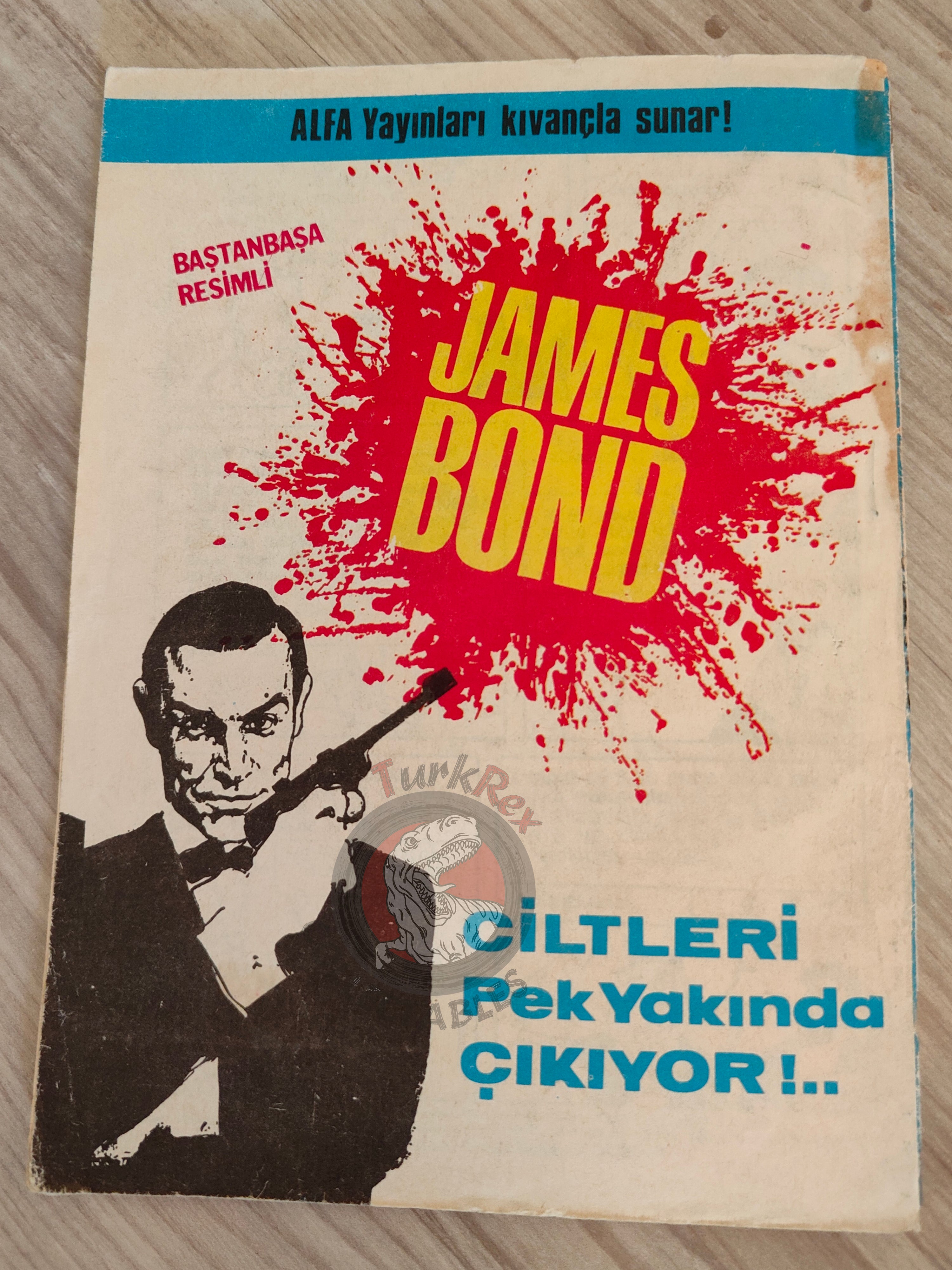 Tintin – The Red Sea Sharks 1980s Turkish Edition Comic Turkey