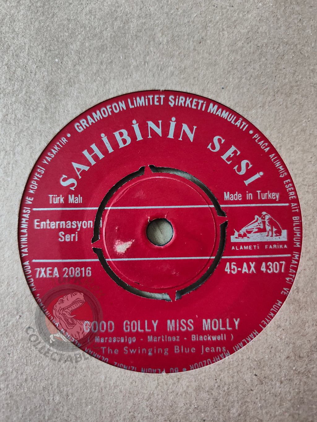 The Swinging Blue Jeans – Good Golly Miss Molly 7" Turkish Pressing Vinyl Turkey Edition