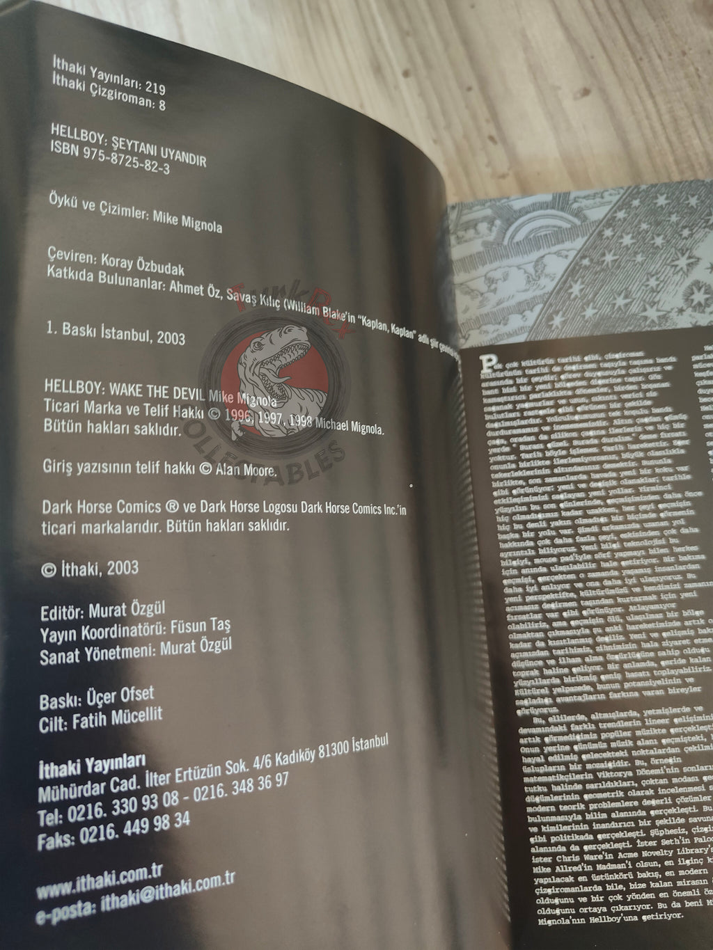 Hellboy – Wake the Devil 2003 Turkish Comic Turkey 1st