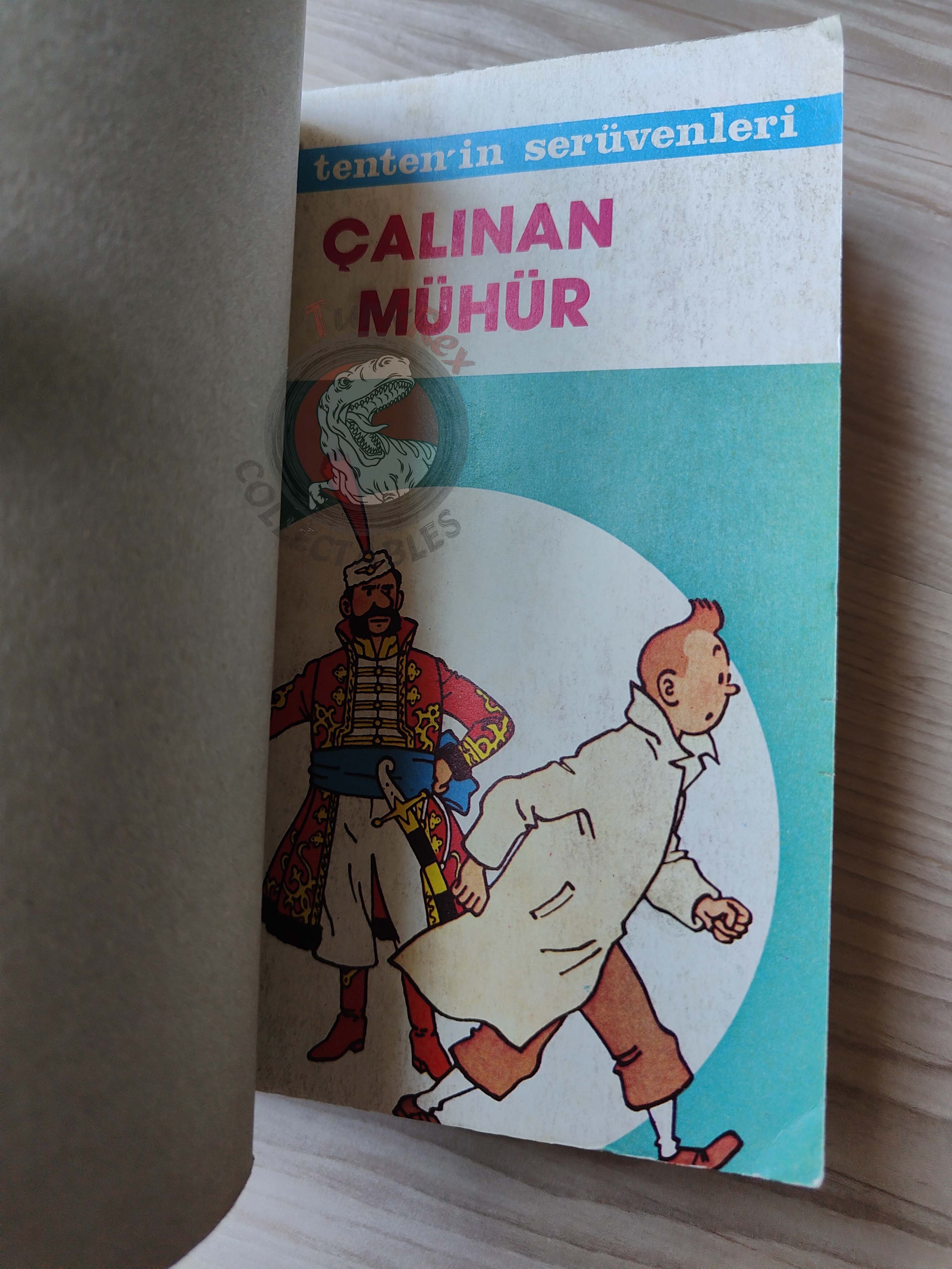 Tintin – King Ottokar’s Sceptre & The Black Island late 1980s Turkish Edition Comic Turkey