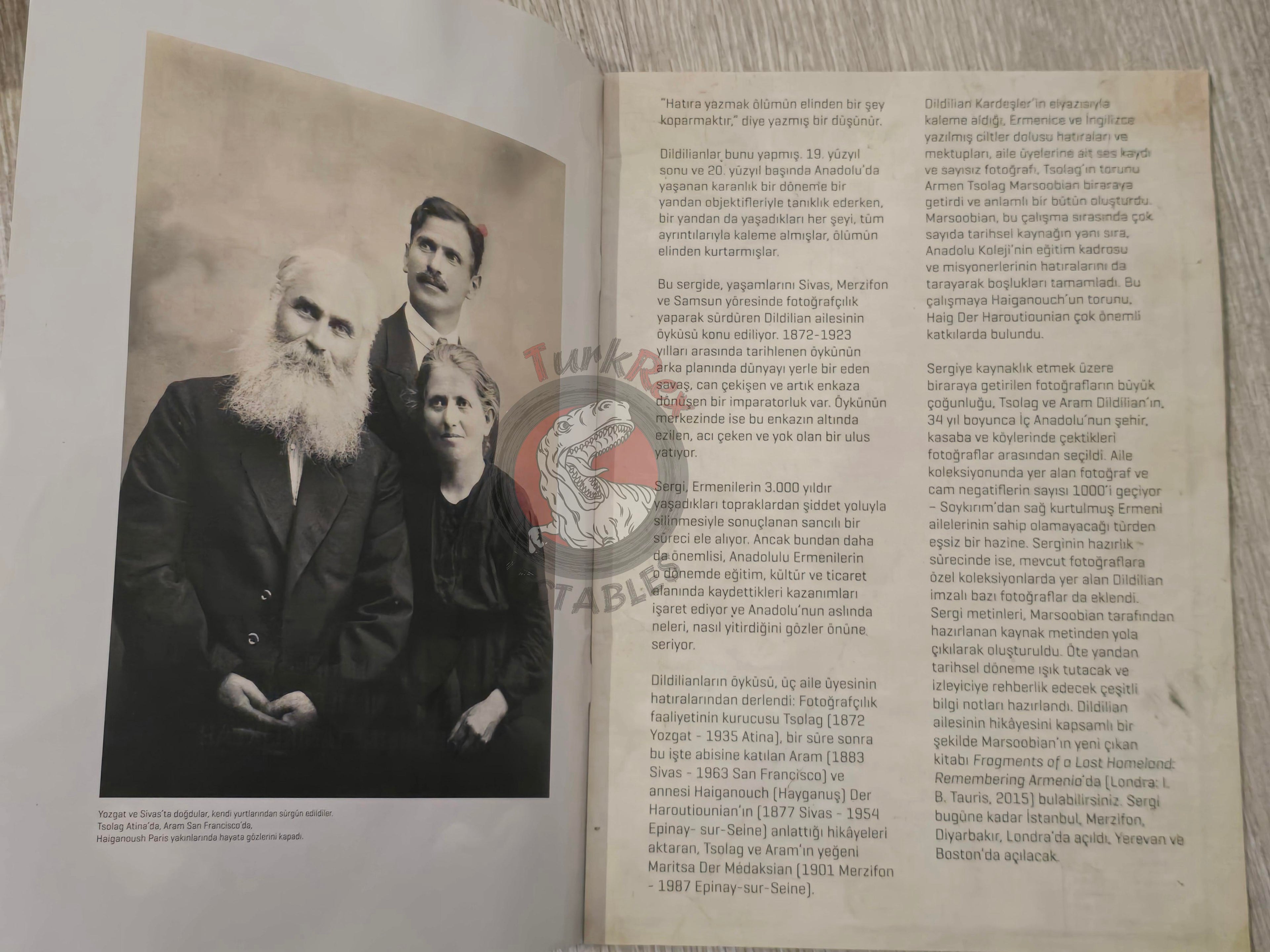 The Lost History of an Armenian Family Dildilian Brothers 2015 Turkish Book Turkey Armenia