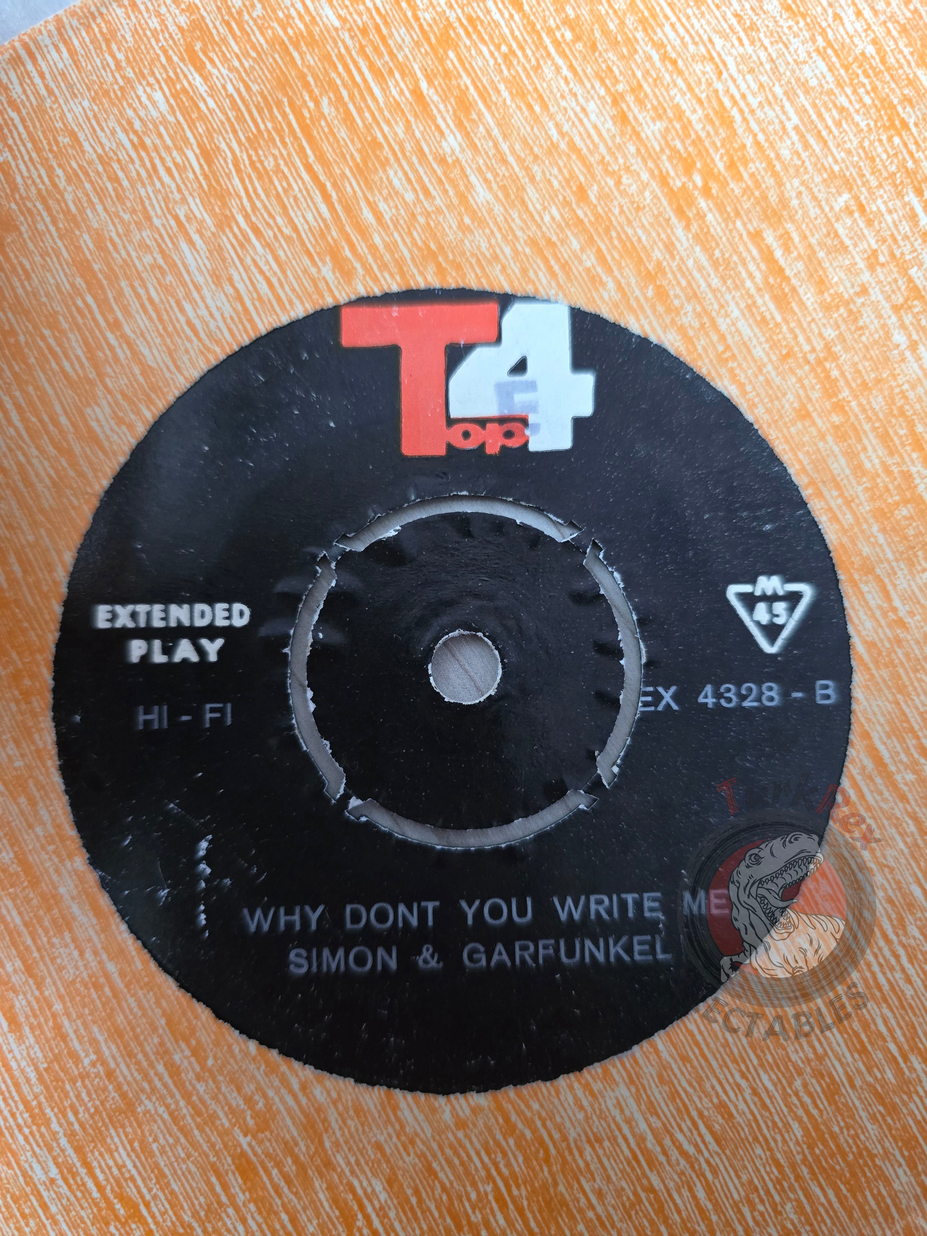 Simon & Garfunkel – El Condor Pasa 7" Iran Pressing Vinyl Iranian Edition