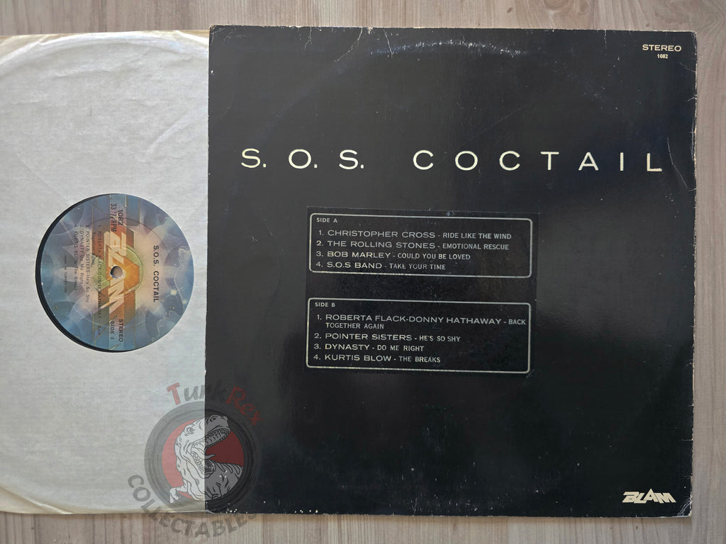 Various – S.O.S. Coctail  Turkish Pressing Vinyl Turkey Edition The S.O.S. Band Cover