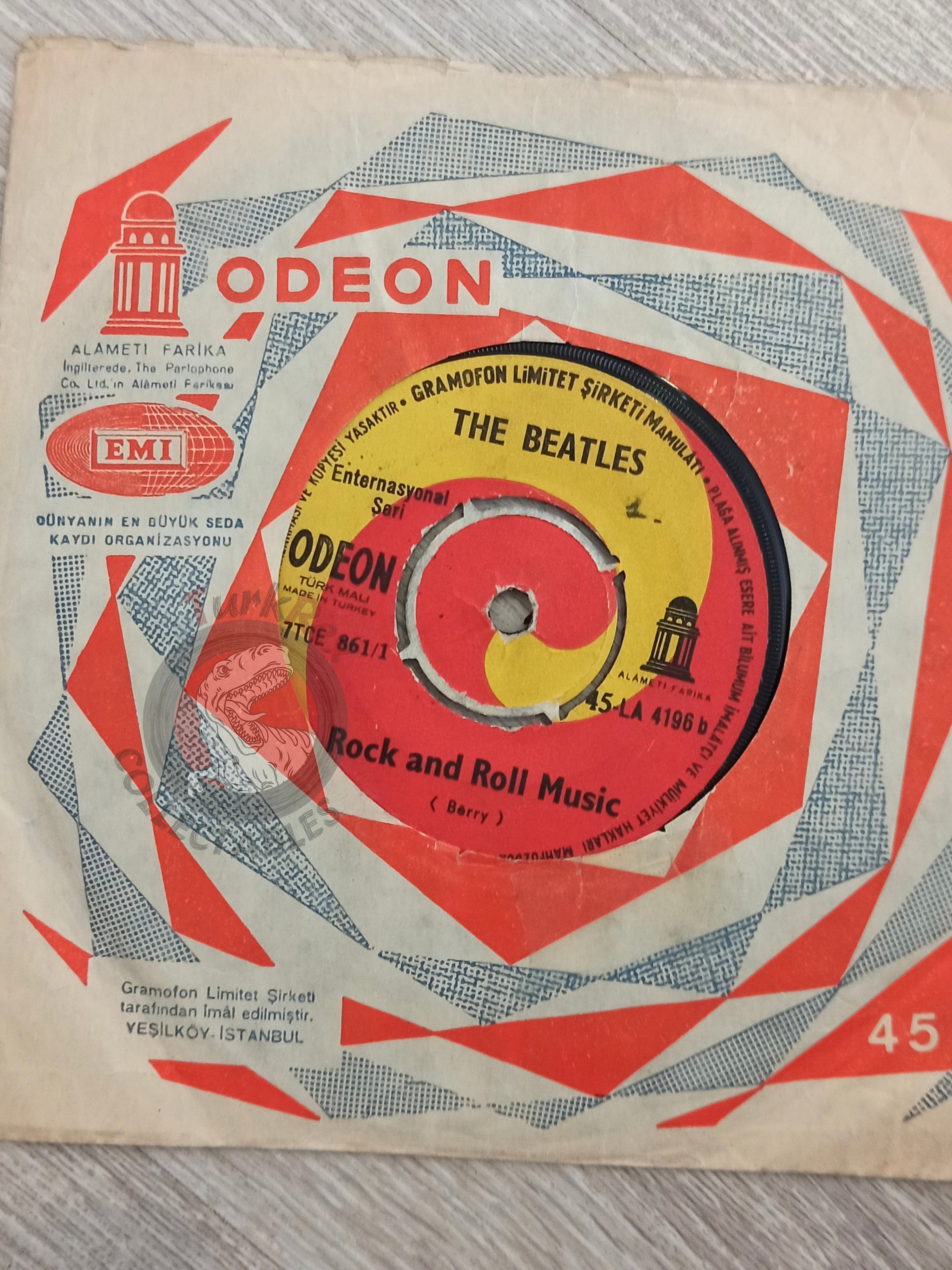 The Beatles – Eight Days A Week 7" Turkish Pressing Vinyl Turkey Edition