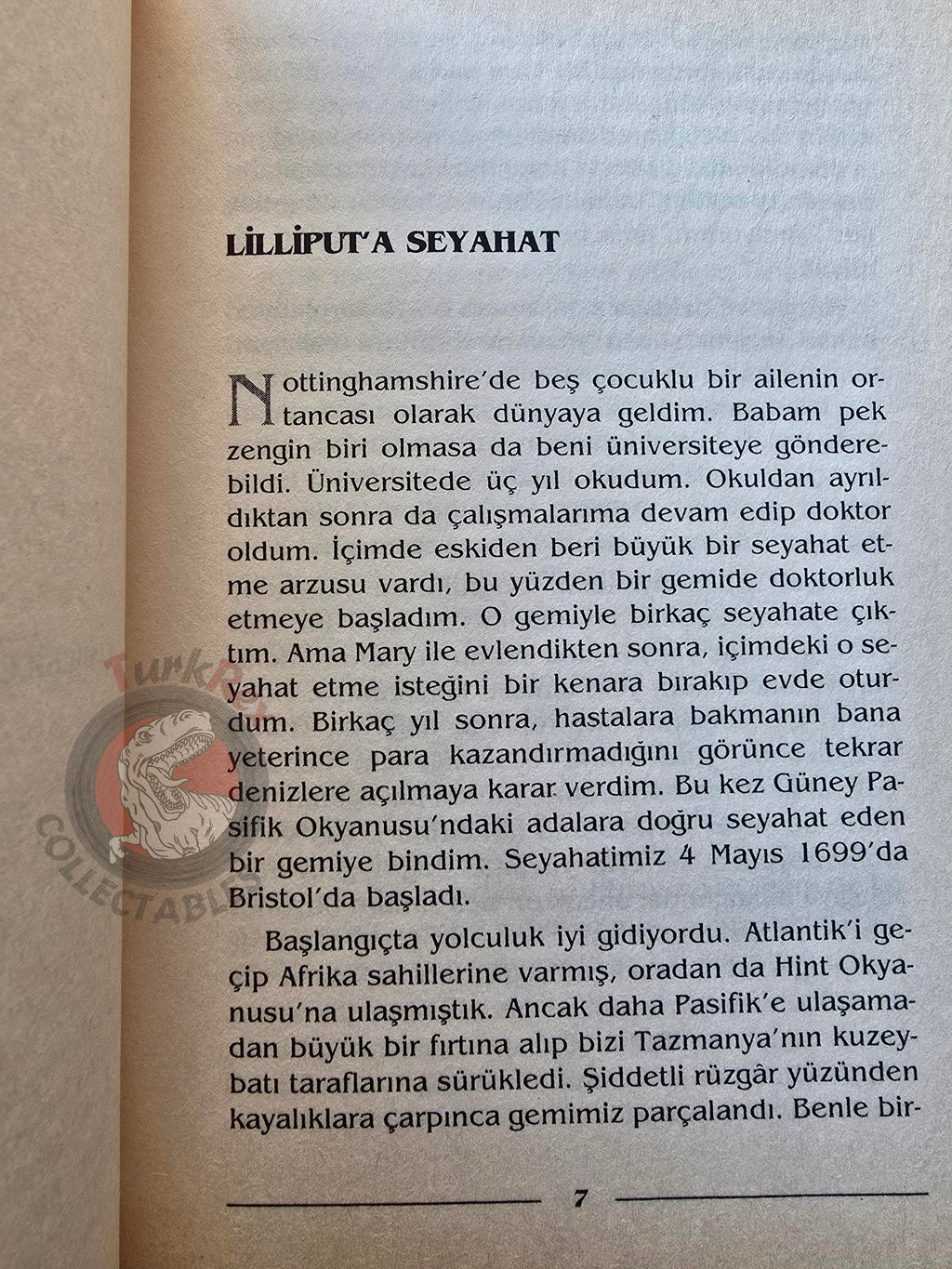Jonathan Swift – Gulliver's Travels 2002 Turkish Book Turkey