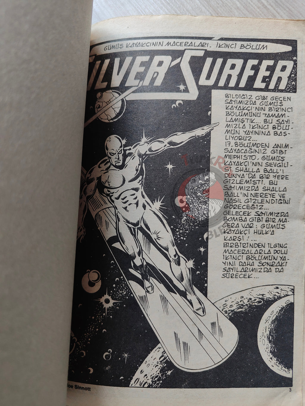 Silver Surfer Vol #5 1989 Turkish Comic Turkey Fantastic Four #155 #156 #157 Hulk #250