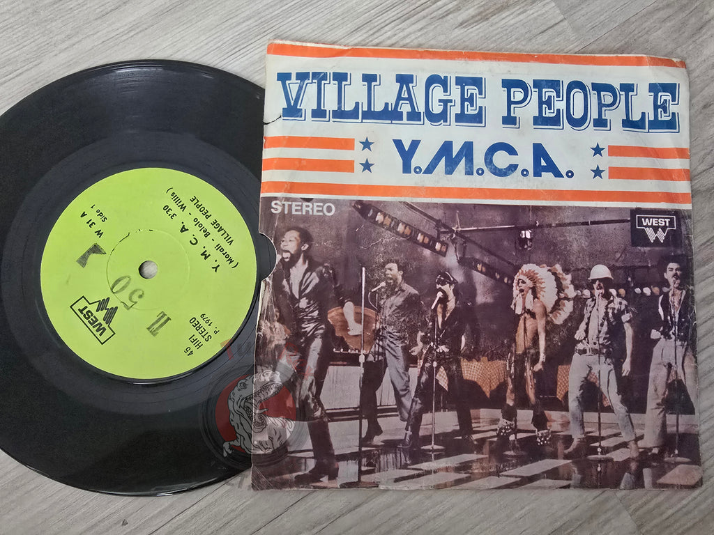 Village People – Y.M.C.A. 7" Turkish Pressing Vinyl Turkey Edition