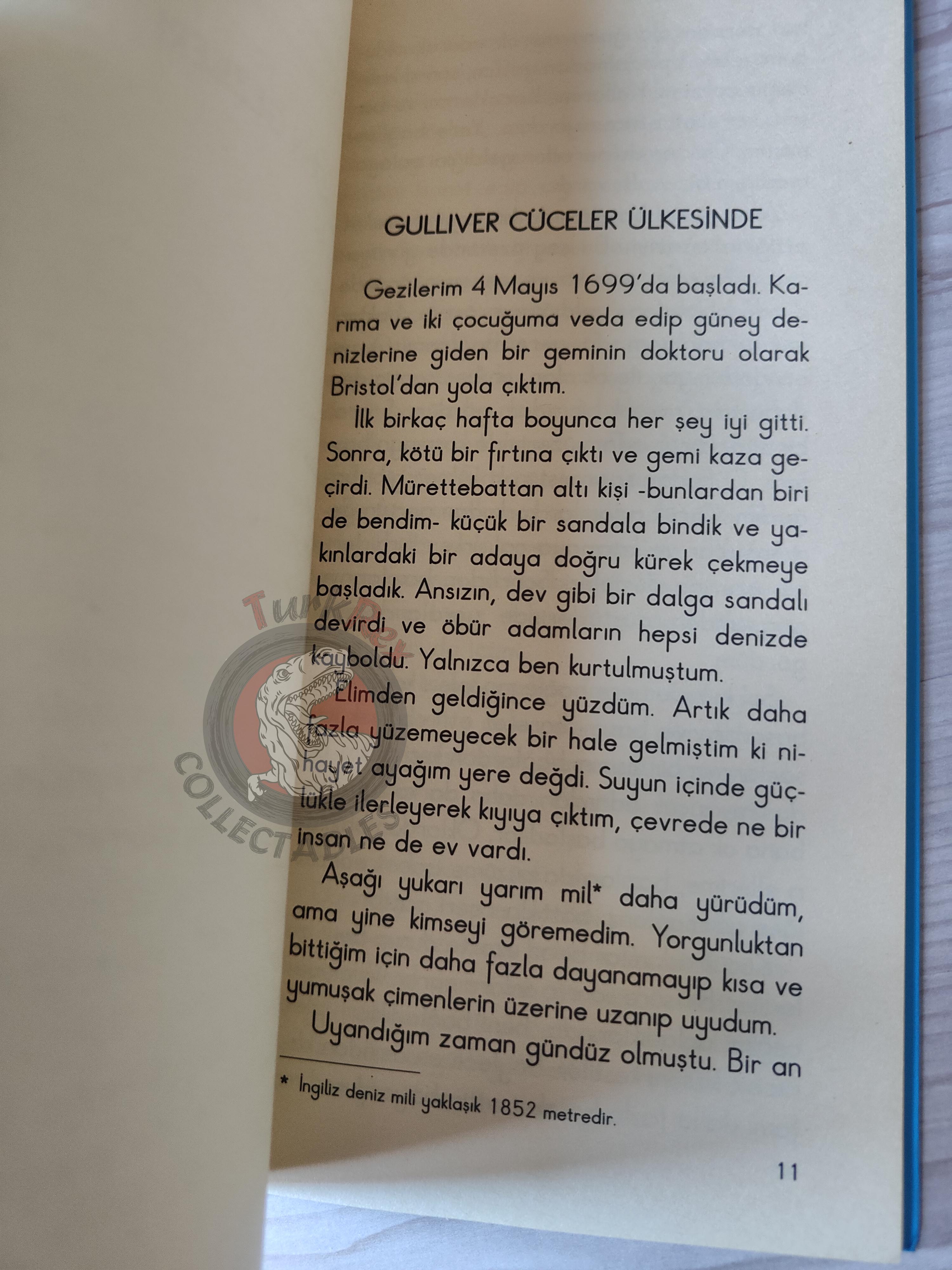 Jonathan Swift – Gulliver's Travels 2007 Turkish Book Turkey Illustrated