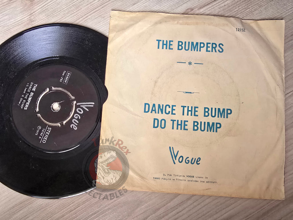 The Bumpers – Dance The Bump 7" Turkish Pressing Vinyl Turkey Edition