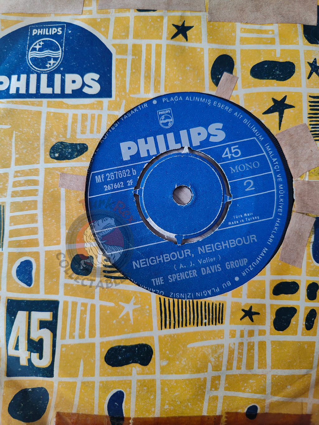 The Spencer Davis Group – Gimme Some Loving 7" Turkish Pressing Vinyl Turkey Edition