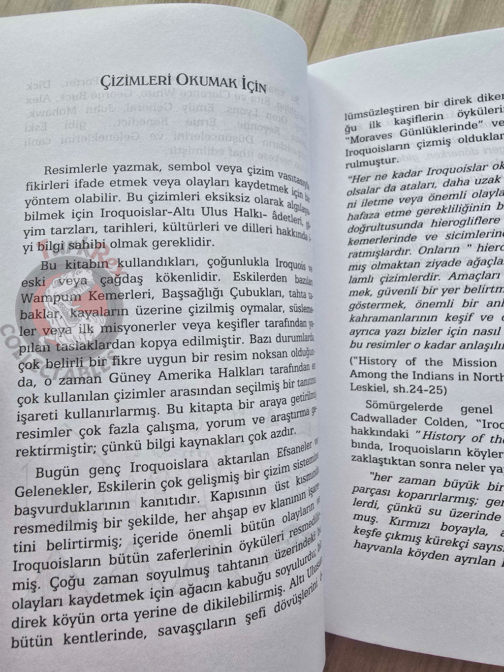 Iroquois Stories American Indian 2000 Turkish Book Turkey