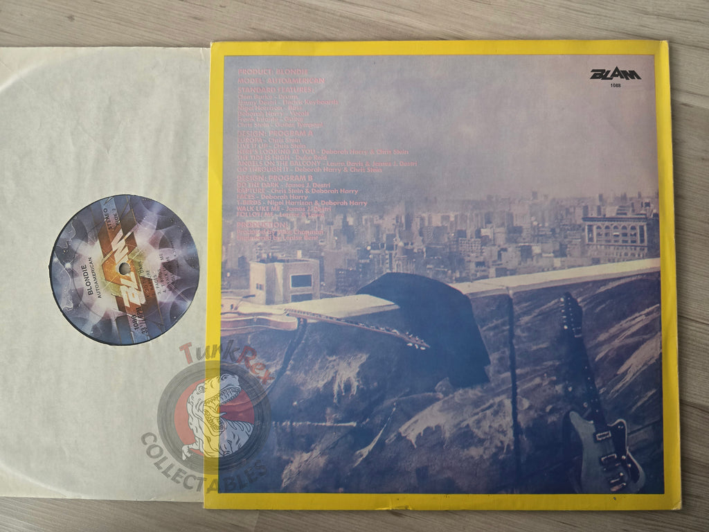 Blondie – AutoAmerican Turkish Pressing Vinyl Turkey Edition