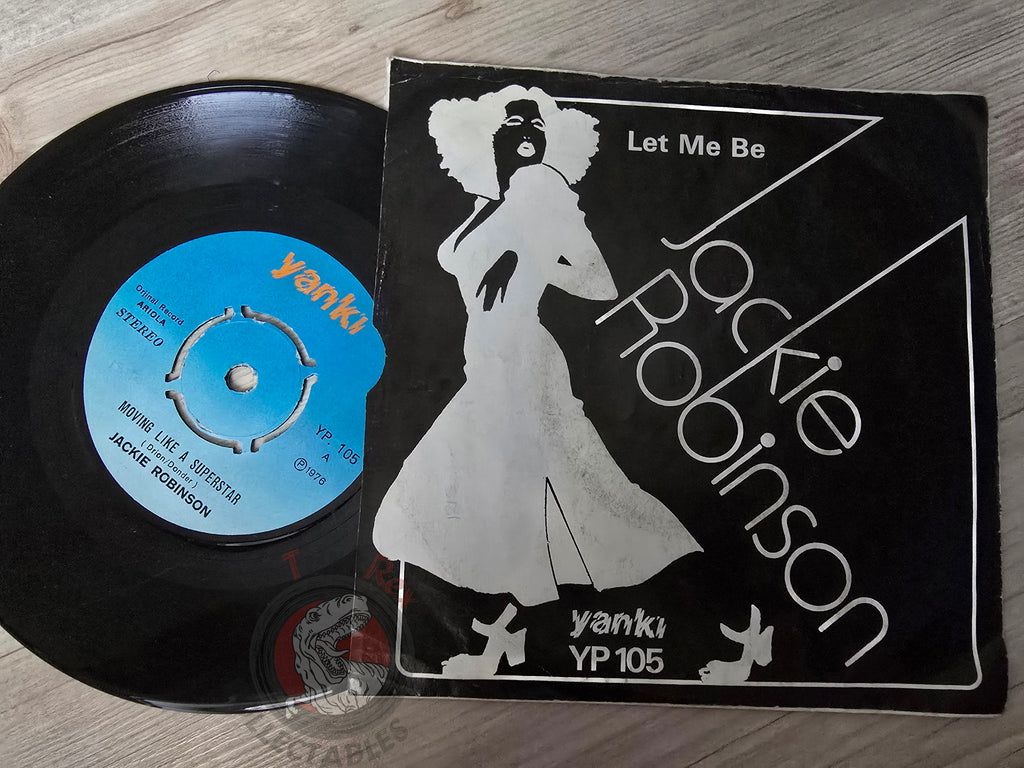 Jackie Robinson – Moving Like A Superstar 7" Turkish Pressing Vinyl Turkey Edition