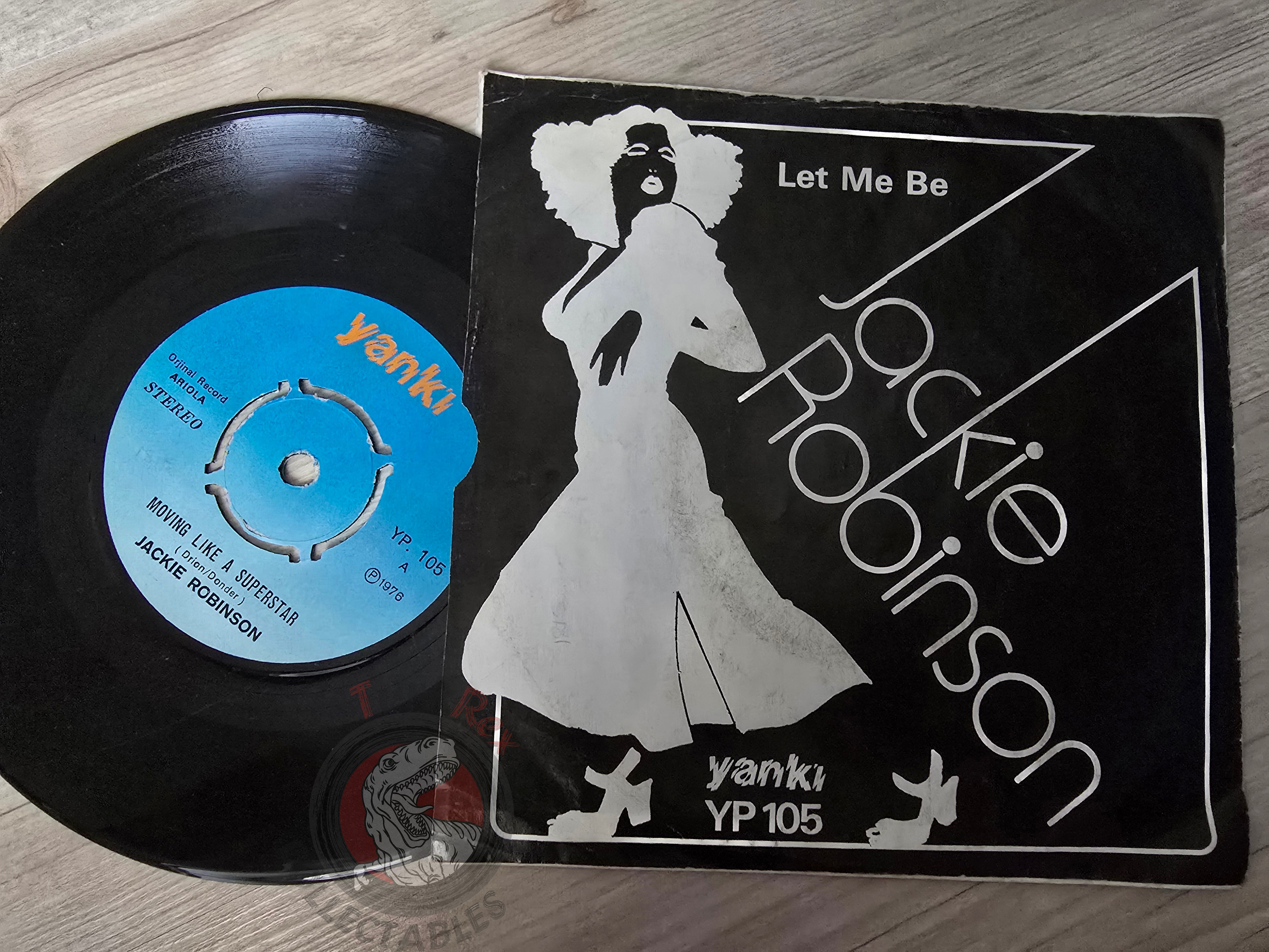 Jackie Robinson – Moving Like A Superstar 7" Turkish Pressing Vinyl Turkey Edition