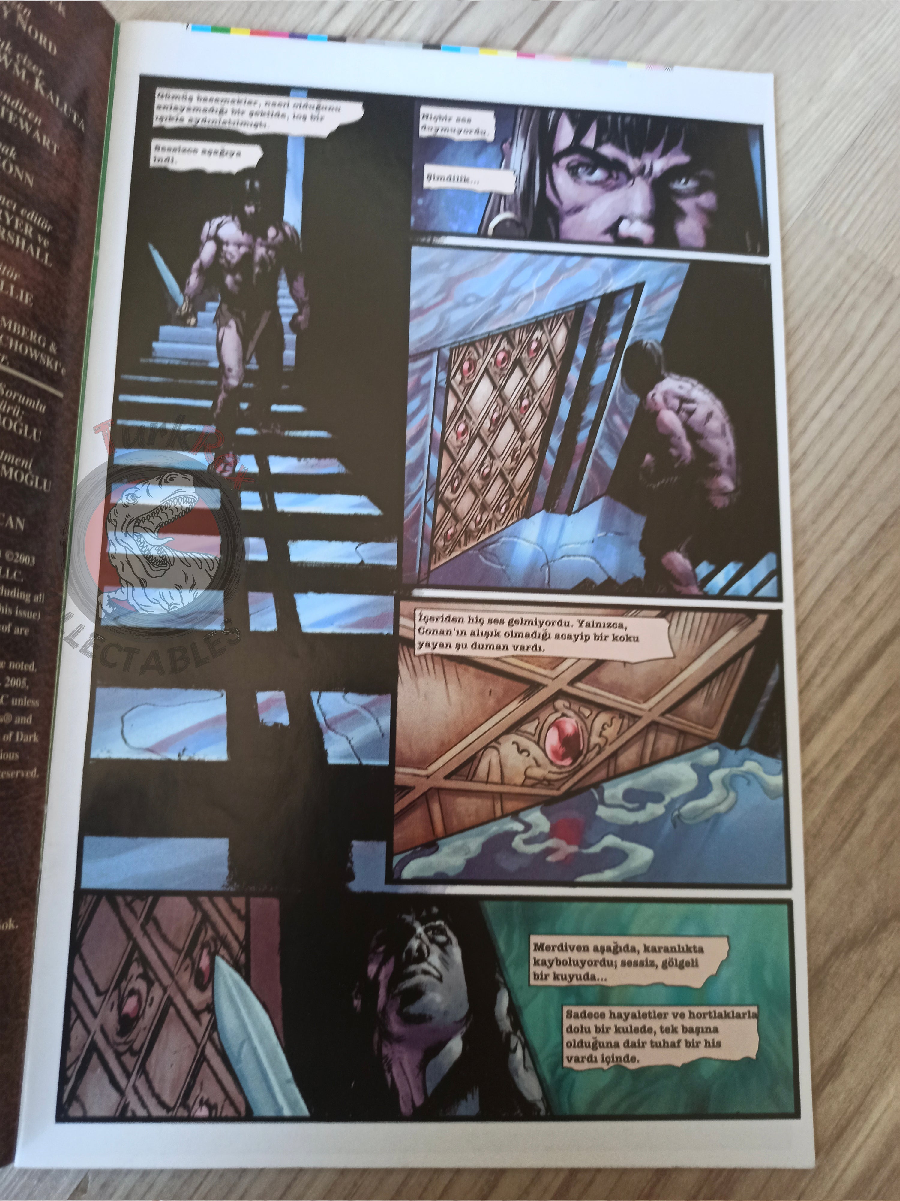 Conan the Legend #22 Turkish Comic Turkey Dark Horse Comics