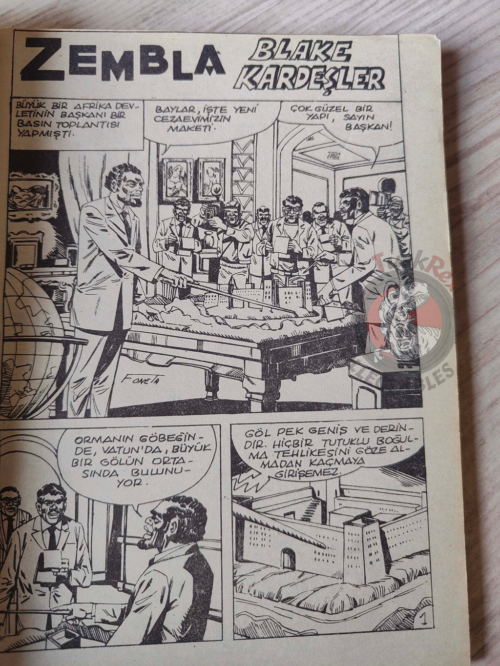 Zembla #49 80s Turkish Comic Turkey Marcel Navarro Augusto Pedrazza Pampa
