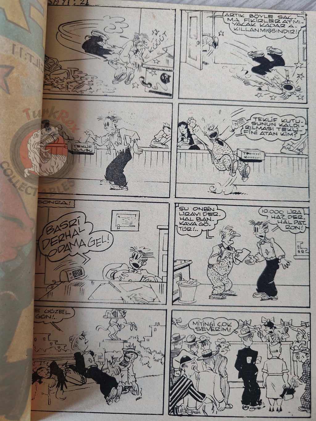 Blondie Vol #11 Chic Young 1982 Turkish Comic Turkey Fatoş