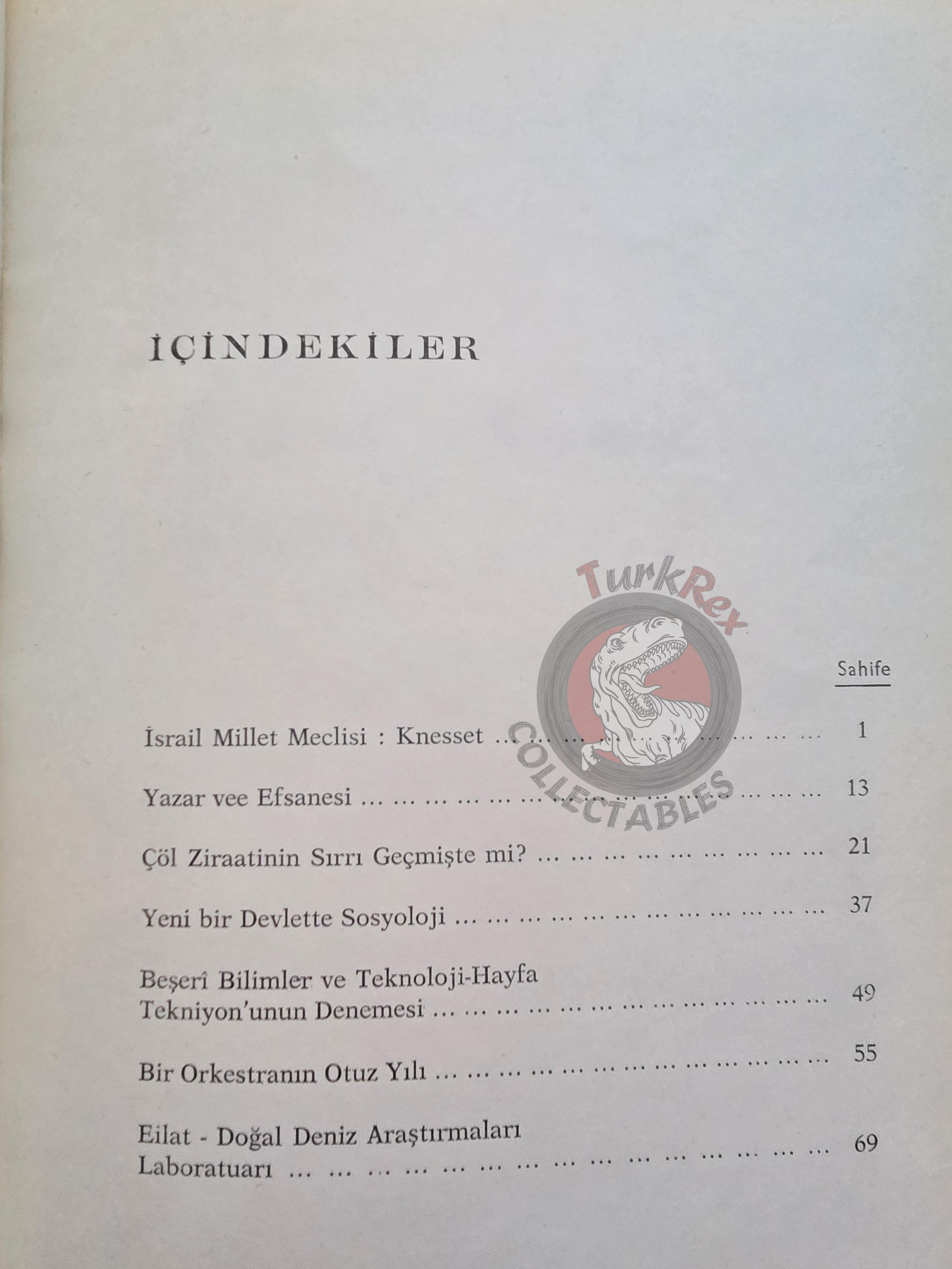 Israel 22th Anniversary 1970 Israeli Embassy Propaganda Turkish Book Turkey Middle East