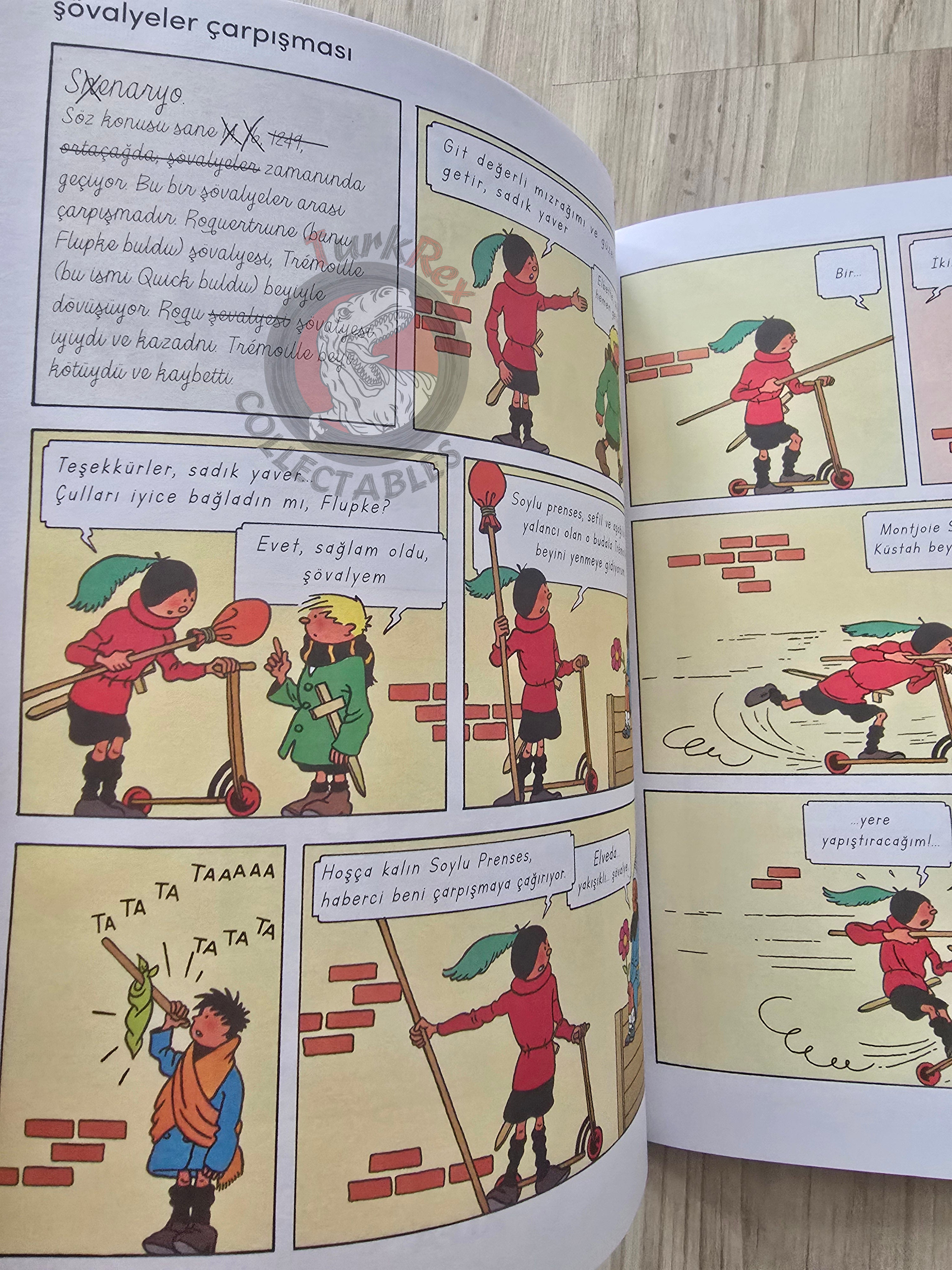 Quick & Flupke #2 Jeux interdits Turkish Comic Turkey Hergé