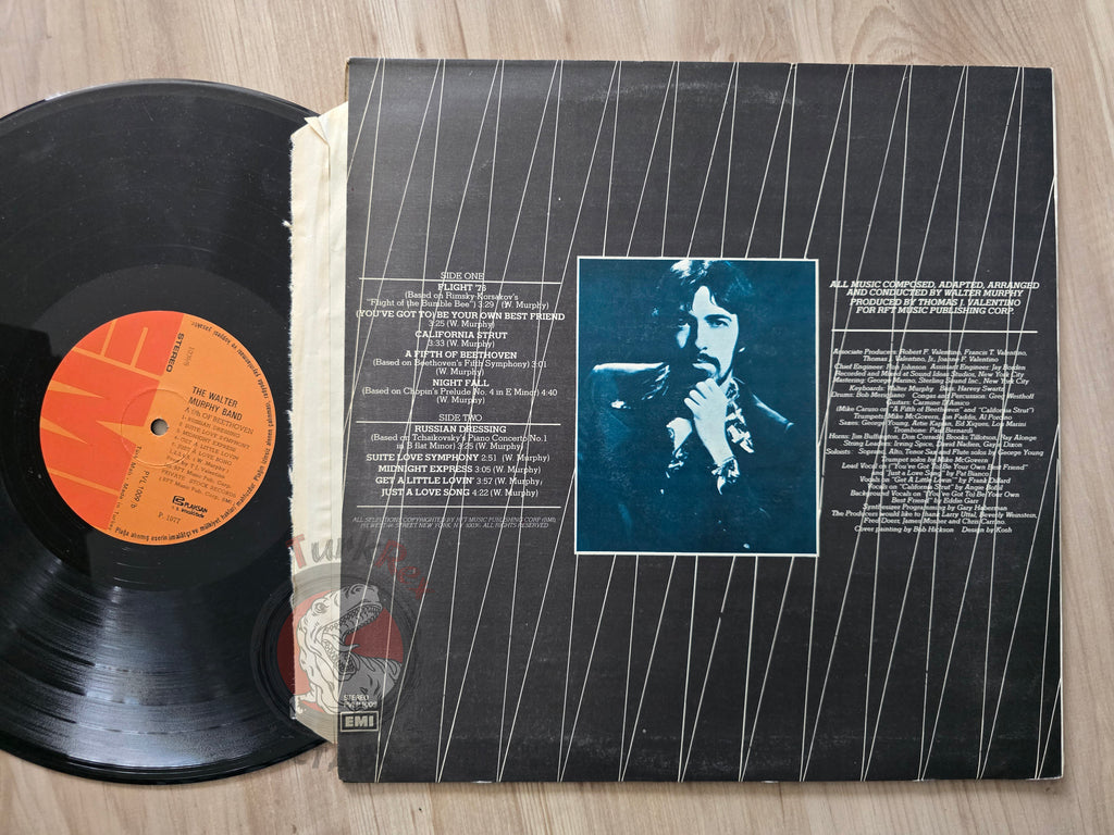 The Walter Murphy Band – A Fifth Of Beethoven Turkish Pressing Vinyl Turkey Edition