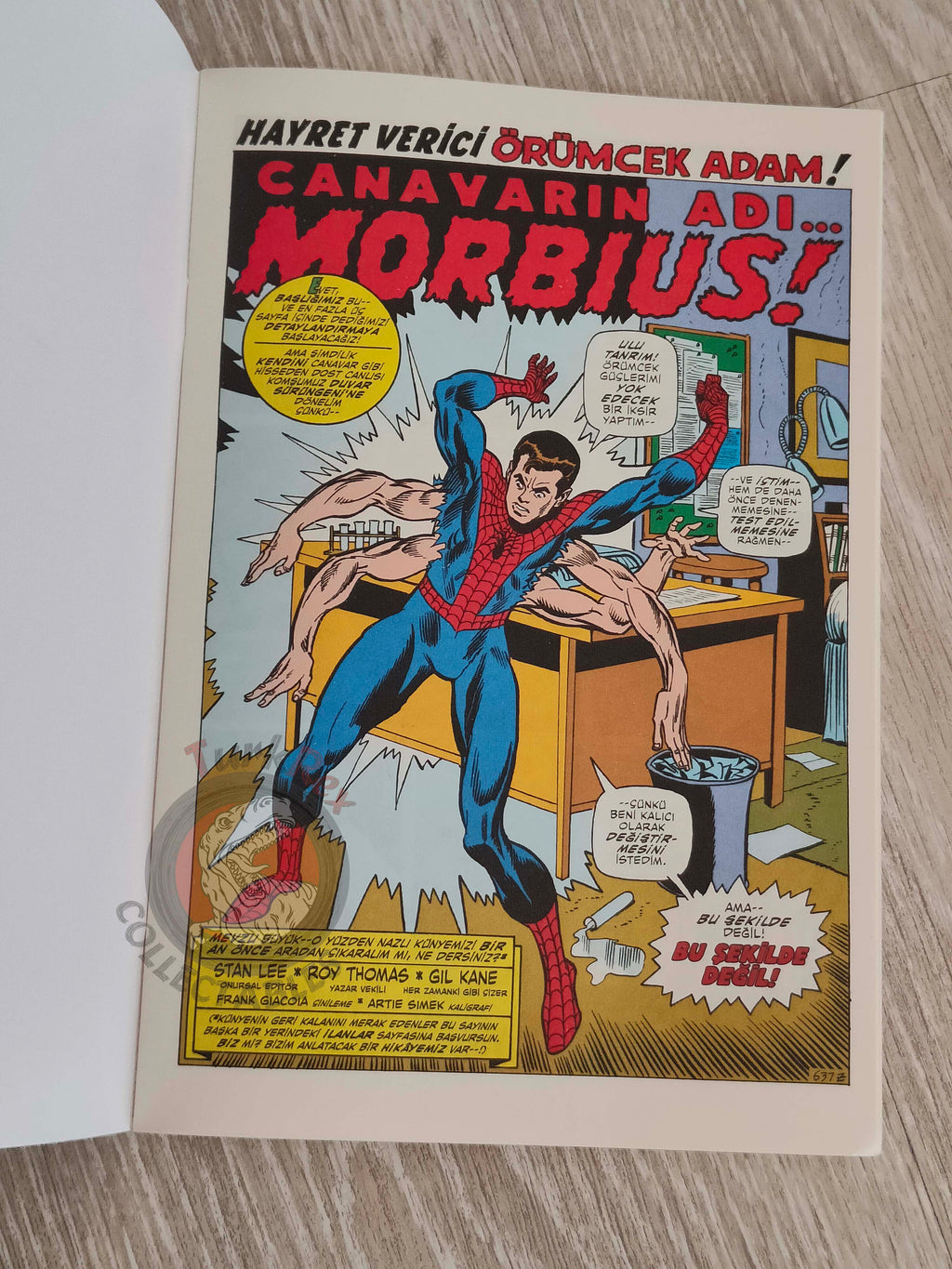 The Amazing Spider-Man #101 2022 Turkish Comic Turkey Morbius 1st App