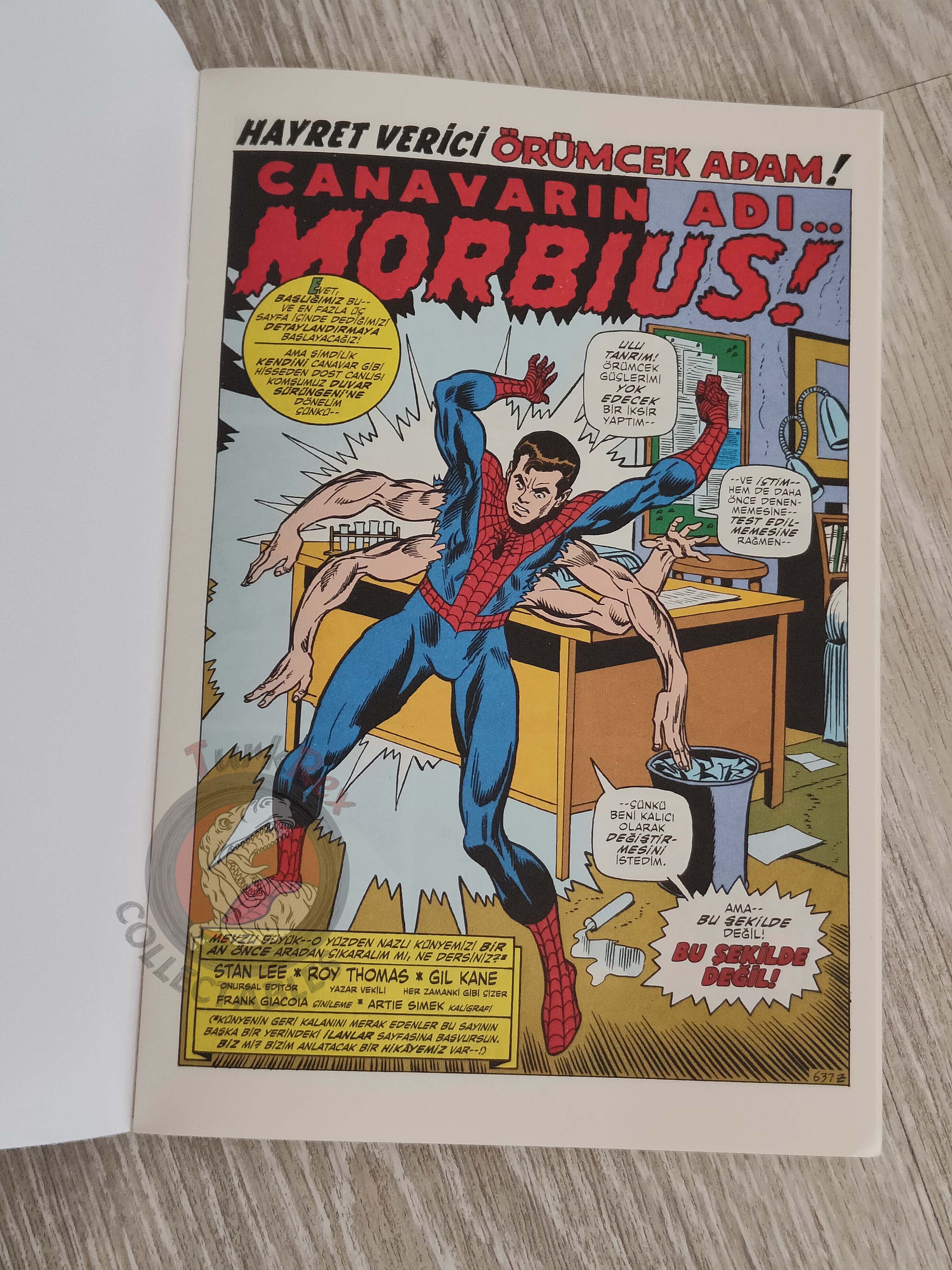 The Amazing Spider-Man #101 2022 Turkish Comic Turkey Morbius 1st App