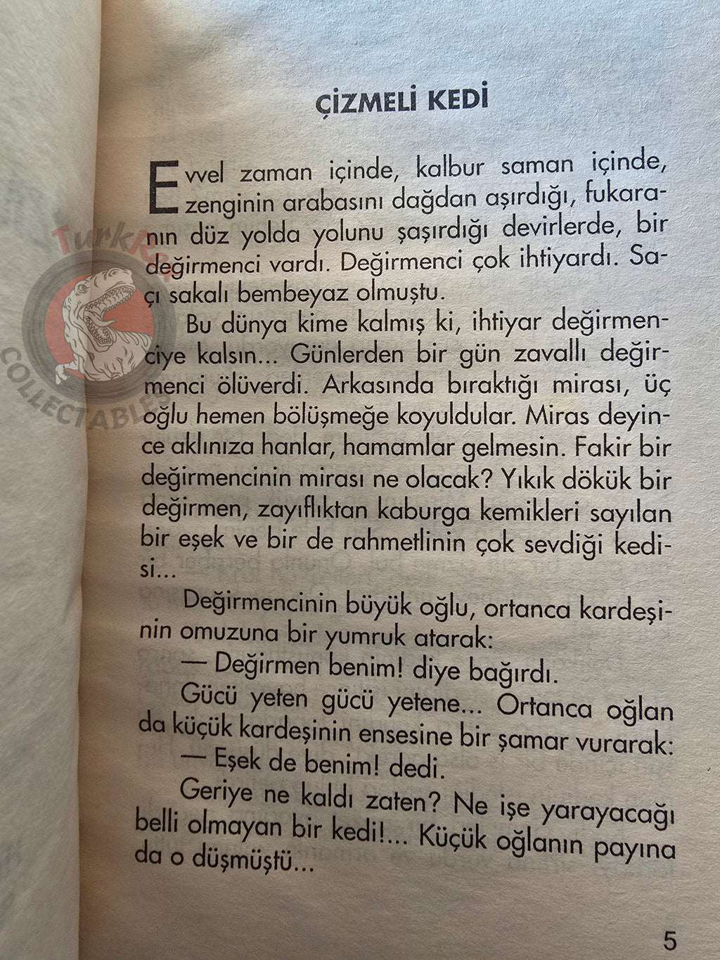 Puss in Boots – Grimm Brothers 2008 Turkish Book Turkey