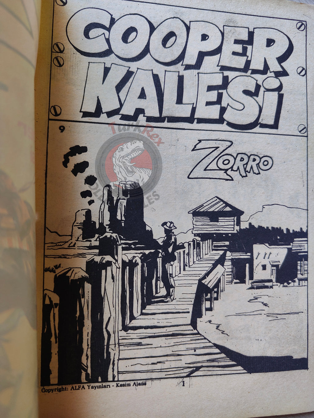 Zorro #9 1980s Turkish Comic Turkey Il Segno di Zorro The Katzenjammer Kids