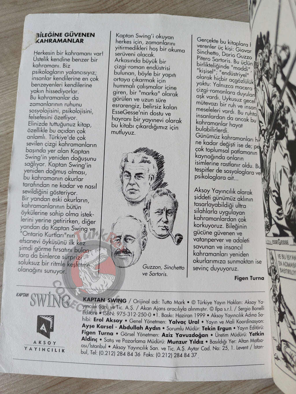 Comandante Mark #1 Turkish Edition Comic Turkey #1 #2