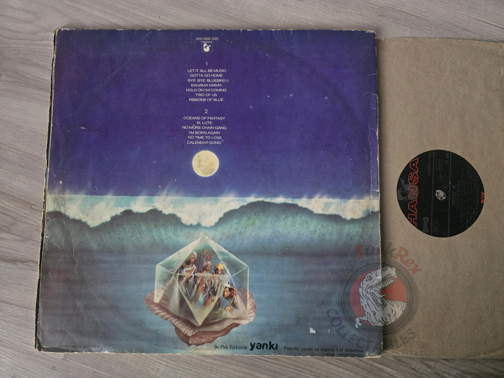 Boney M. – Oceans Of Fantasy Turkish Pressing Vinyl Turkey Edition