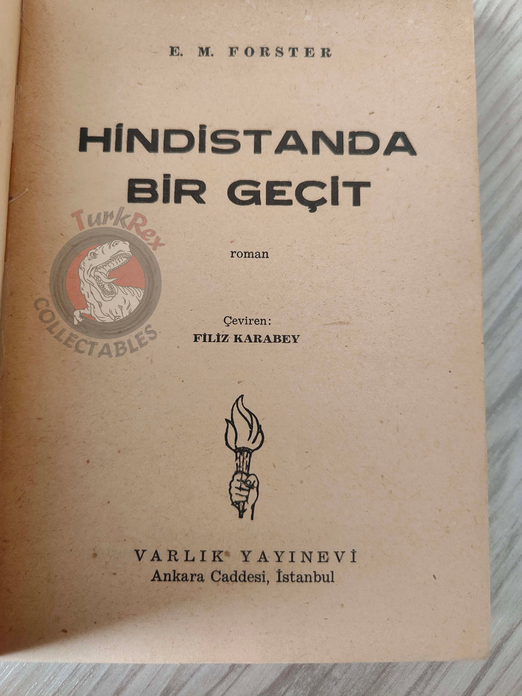 E. M. Forster – A Passage to India 1961 1st  Turkish Book Turkey