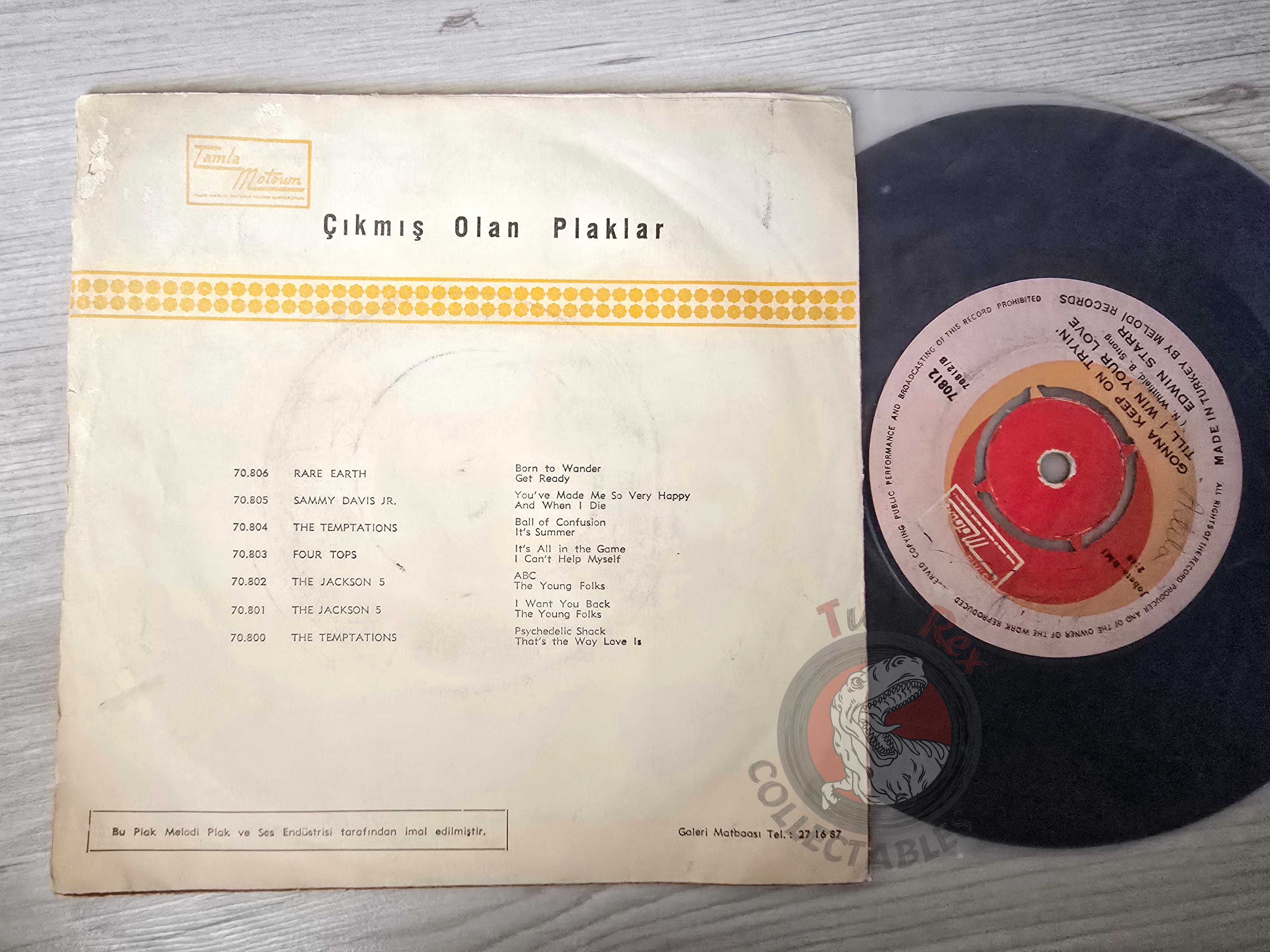 Edwin Starr – Stop The War Now 7" Turkish Pressing Vinyl Turkey Edition