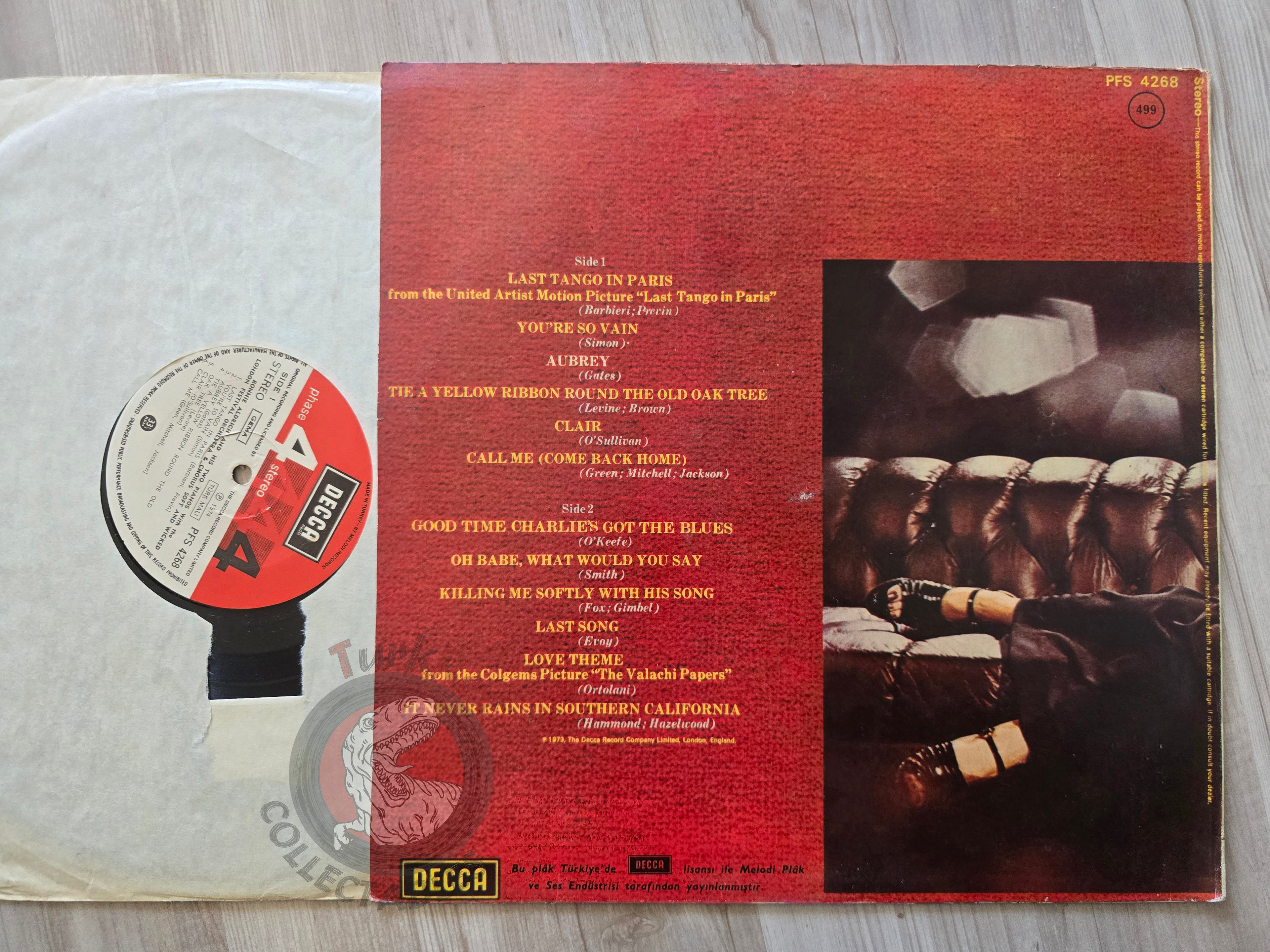 Ronnie Aldrich And His Two Pianos – Soft & Wicked Turkish Pressing Vinyl Turkey Edition