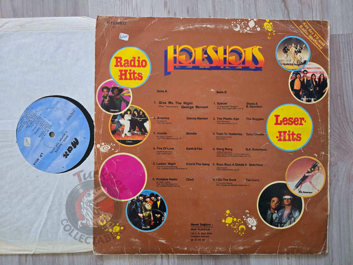 Various – Billboard Hot-Shots Turkish Pressing Vinyl Turkey Edition Blondie  Sheila & B. Devotion