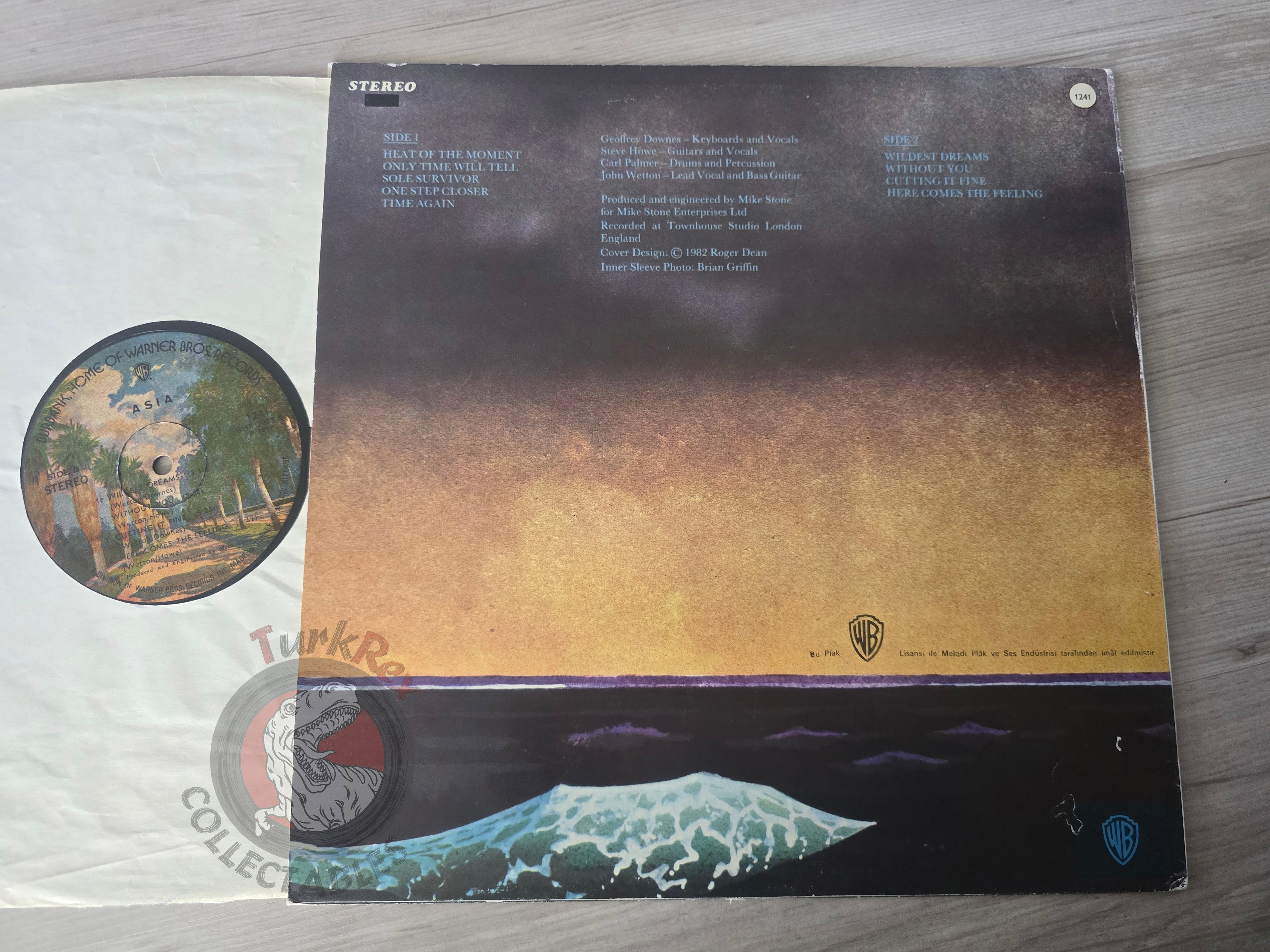 Asia – Asia Turkish Pressing Vinyl Turkey Edition
